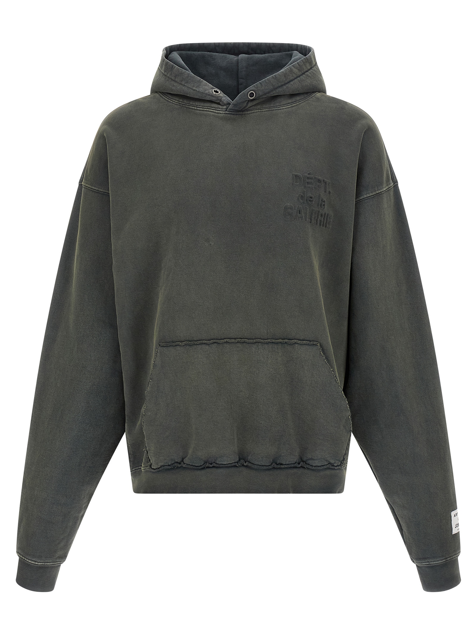 'Embossed logo' sweatshirt DEH50039GRAPHITE (GALLERY DEPT / スウェット・フーディー ) | GALLERY DEPT (ギャラリー デプト)