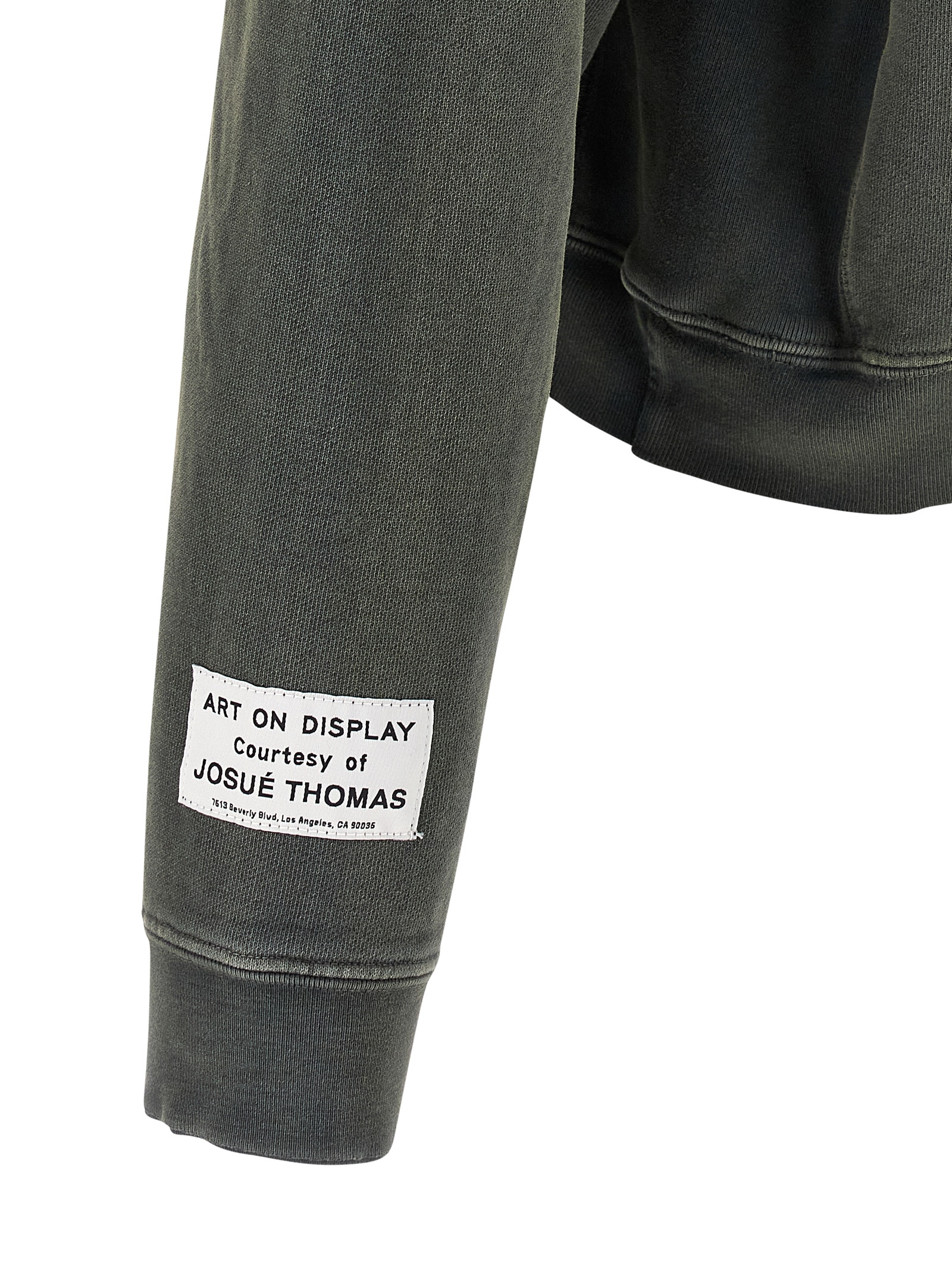 'Embossed logo' sweatshirt DEH50039GRAPHITE (GALLERY DEPT / スウェット・フーディー ) | GALLERY DEPT (ギャラリー デプト)(3)