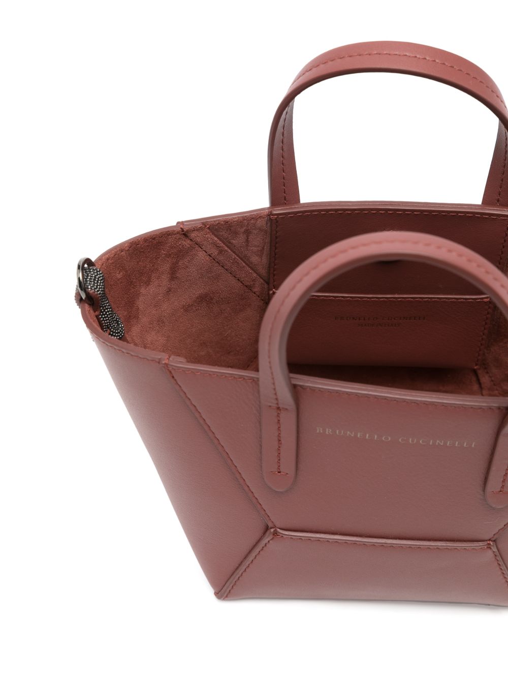 Brunello Cucinelli Bags.. Red MBXAD2675C4182 (Brunello Cucinelli / ハンドバッグ・ショルダーバッグ ) | Brunello Cucinelli (ブルネロ・クチネリ)(3)