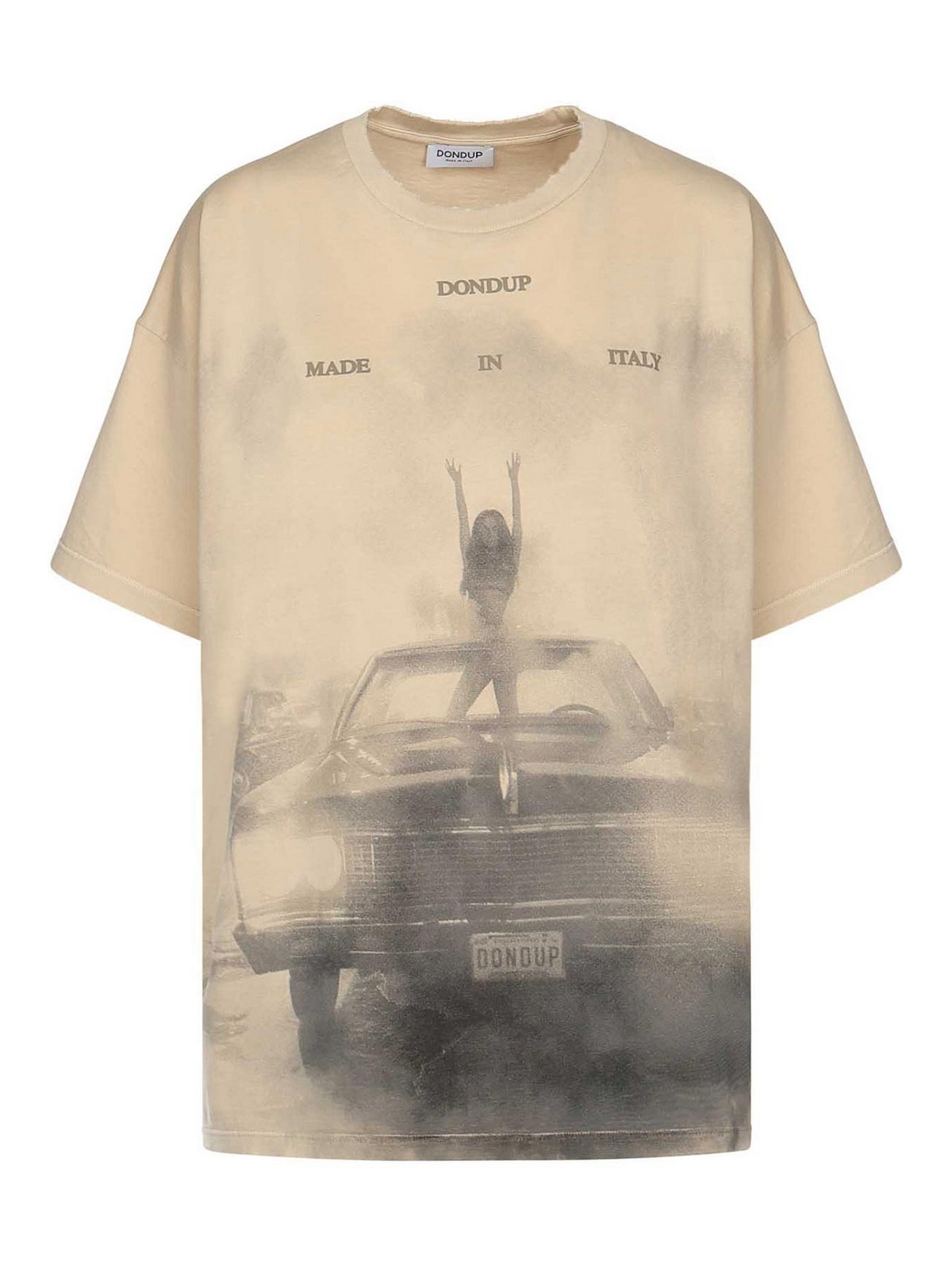 Printed T-Shirt DS034JF0350DLP2010 (DONDUP / Tシャツ・カットソー ) | DONDUP (ドンダップ)