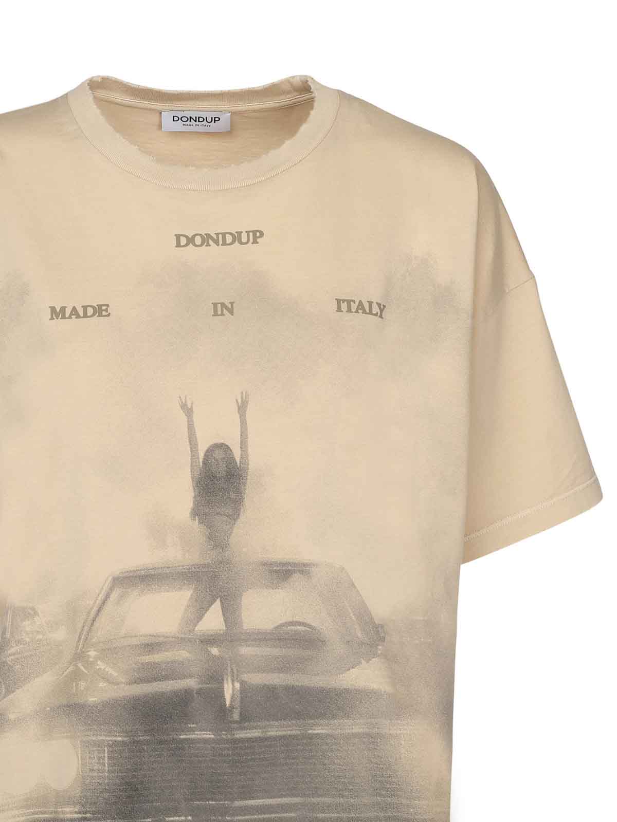 Printed T-Shirt DS034JF0350DLP2010 (DONDUP / Tシャツ・カットソー ) | DONDUP (ドンダップ)(1)