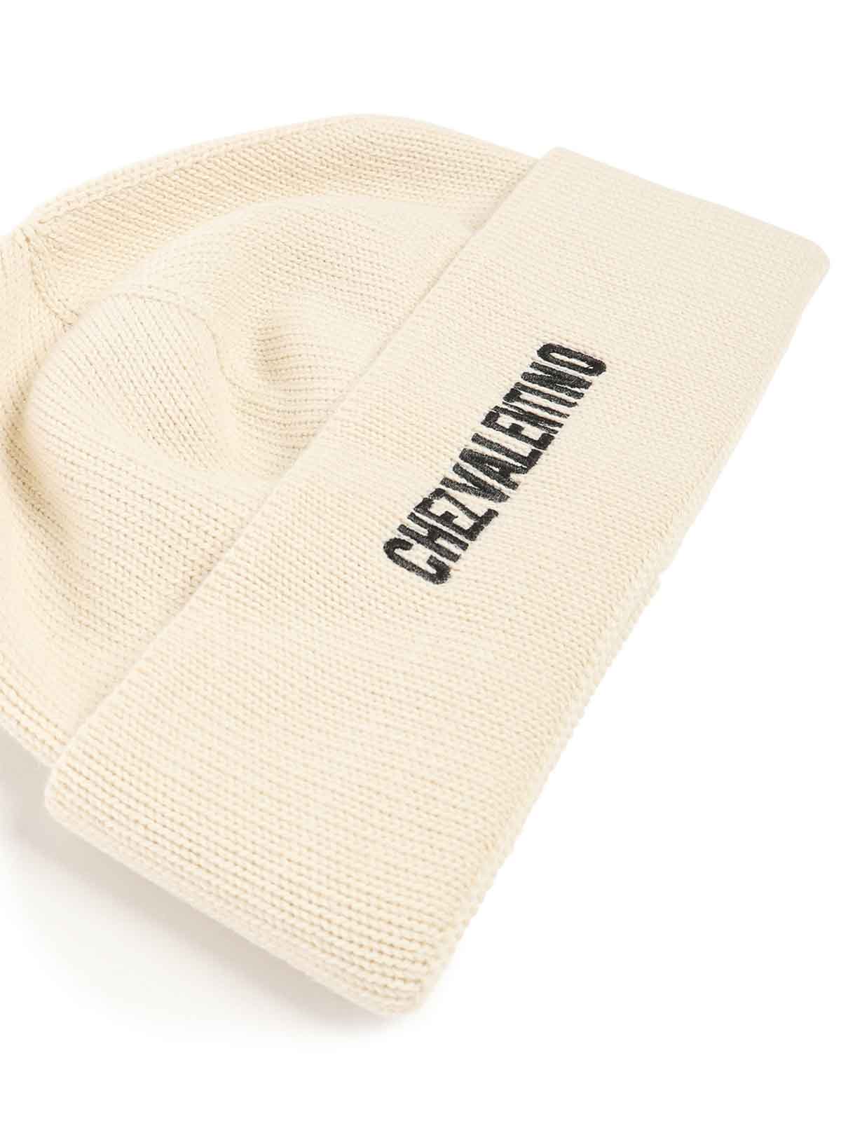 Knitted Beanie From Chez Valentino 7Y2HB02RFZL581 (Valentino Garavani / 帽子 ) | Valentino Garavani (ヴァレンティノ)(2)