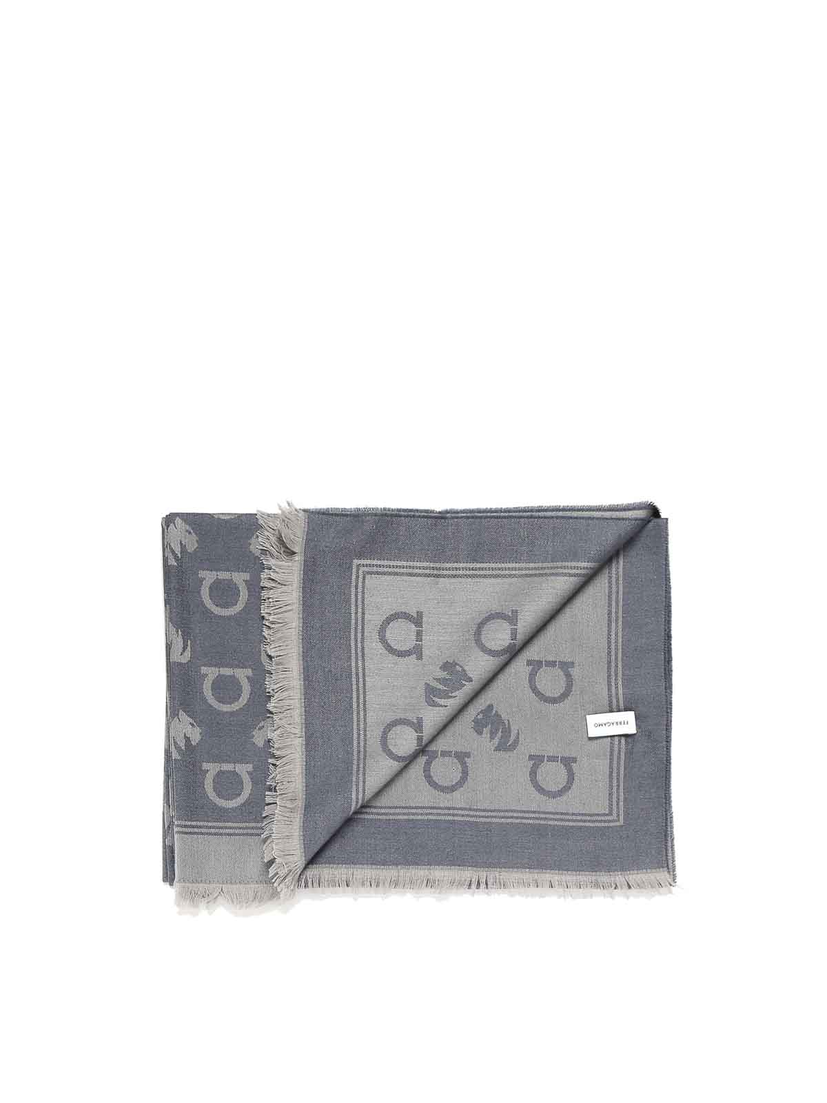 Gancini Square Stole 520141785238002 (FERRAGAMO / スカーフ・マフラー ) | FERRAGAMO (フェラガモ)(2)