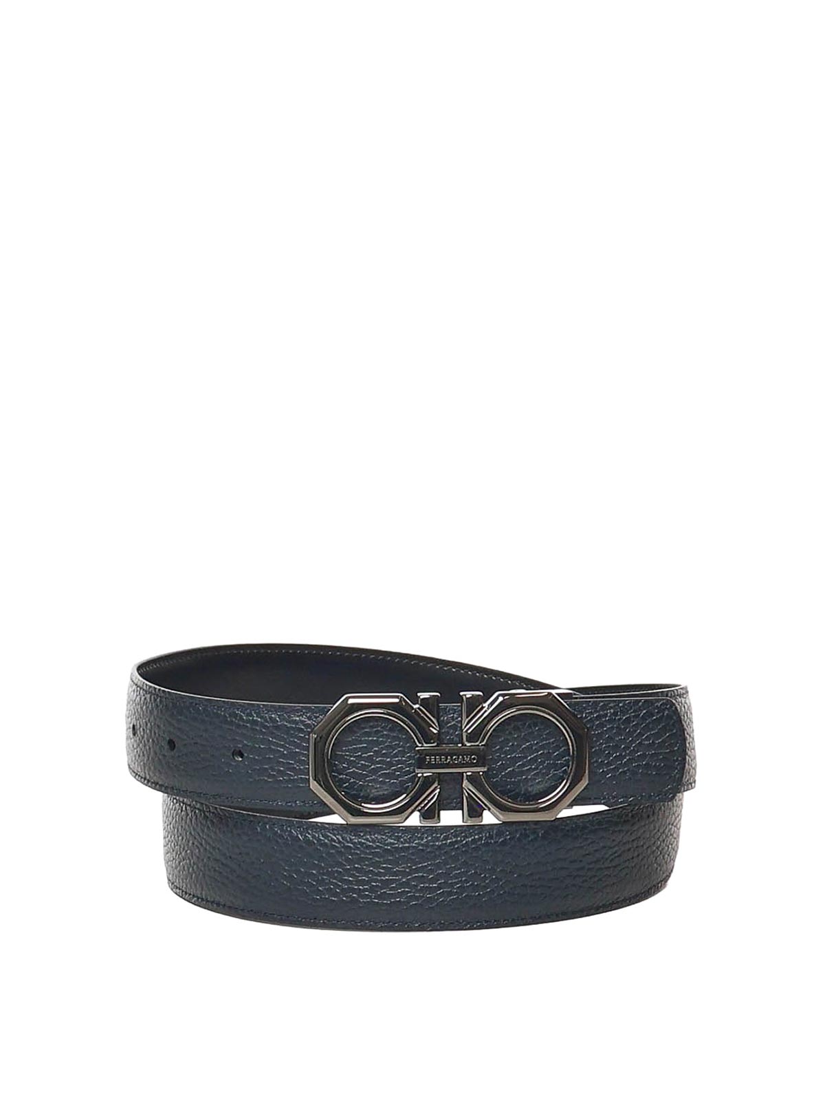 Leather Gancini Belt 670266765787006 (FERRAGAMO / ベルト・サスペンダー ) | FERRAGAMO (フェラガモ)