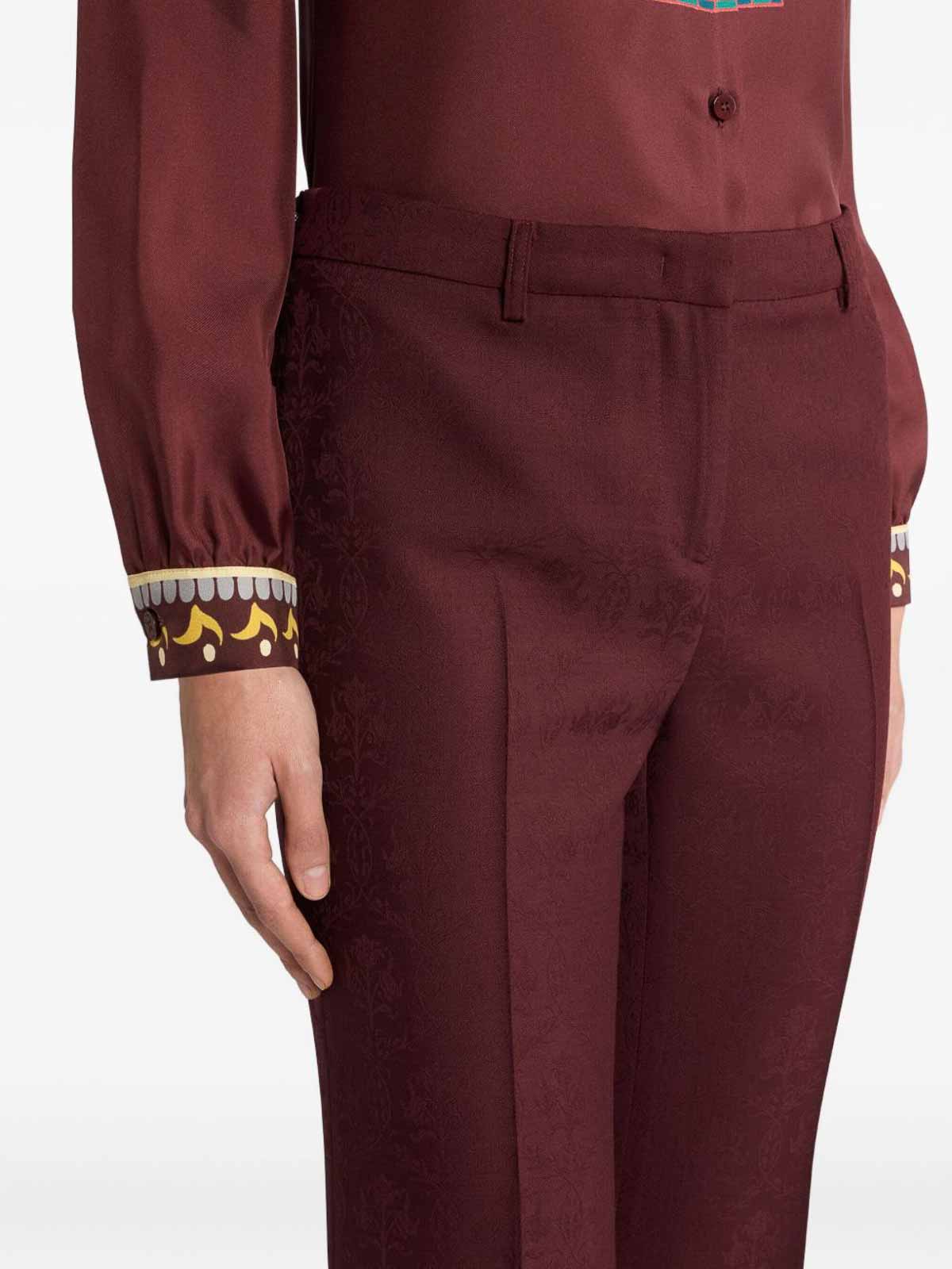 Cool Wool Jacquard Trousers WREA003399TJ254M5039 (ETRO / パンツ ) | ETRO (エトロ)(3)