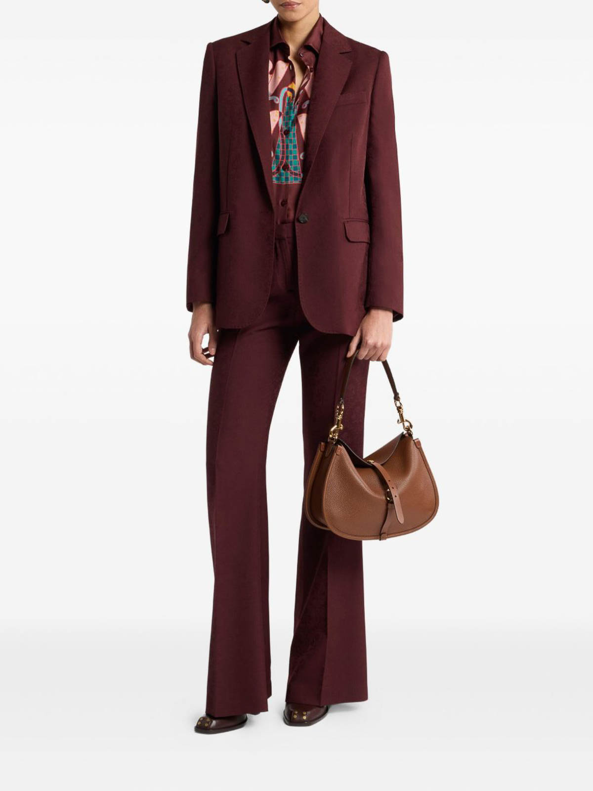 Cool Wool Jacquard Trousers WREA003399TJ254M5039 (ETRO / パンツ ) | ETRO (エトロ)(4)