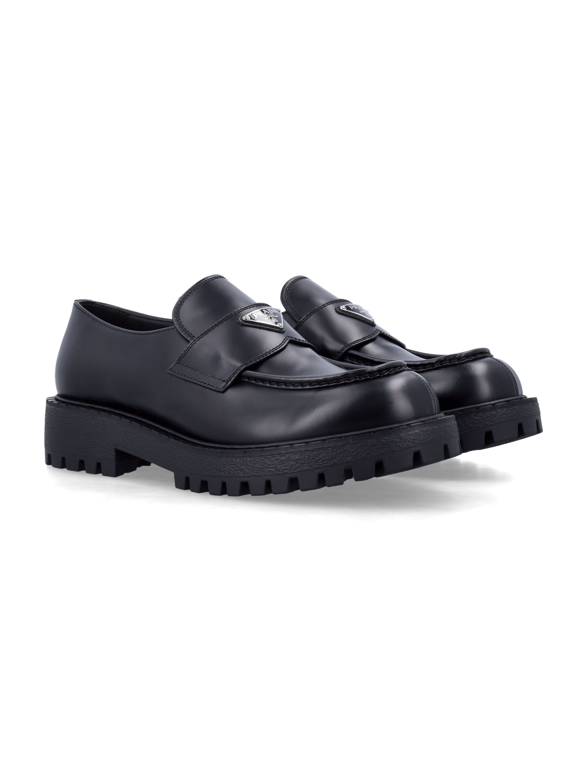 Prada Flat shoes Black 2DE151B4LF0002 (Prada / ローファー ) | Prada (プラダ)(1)