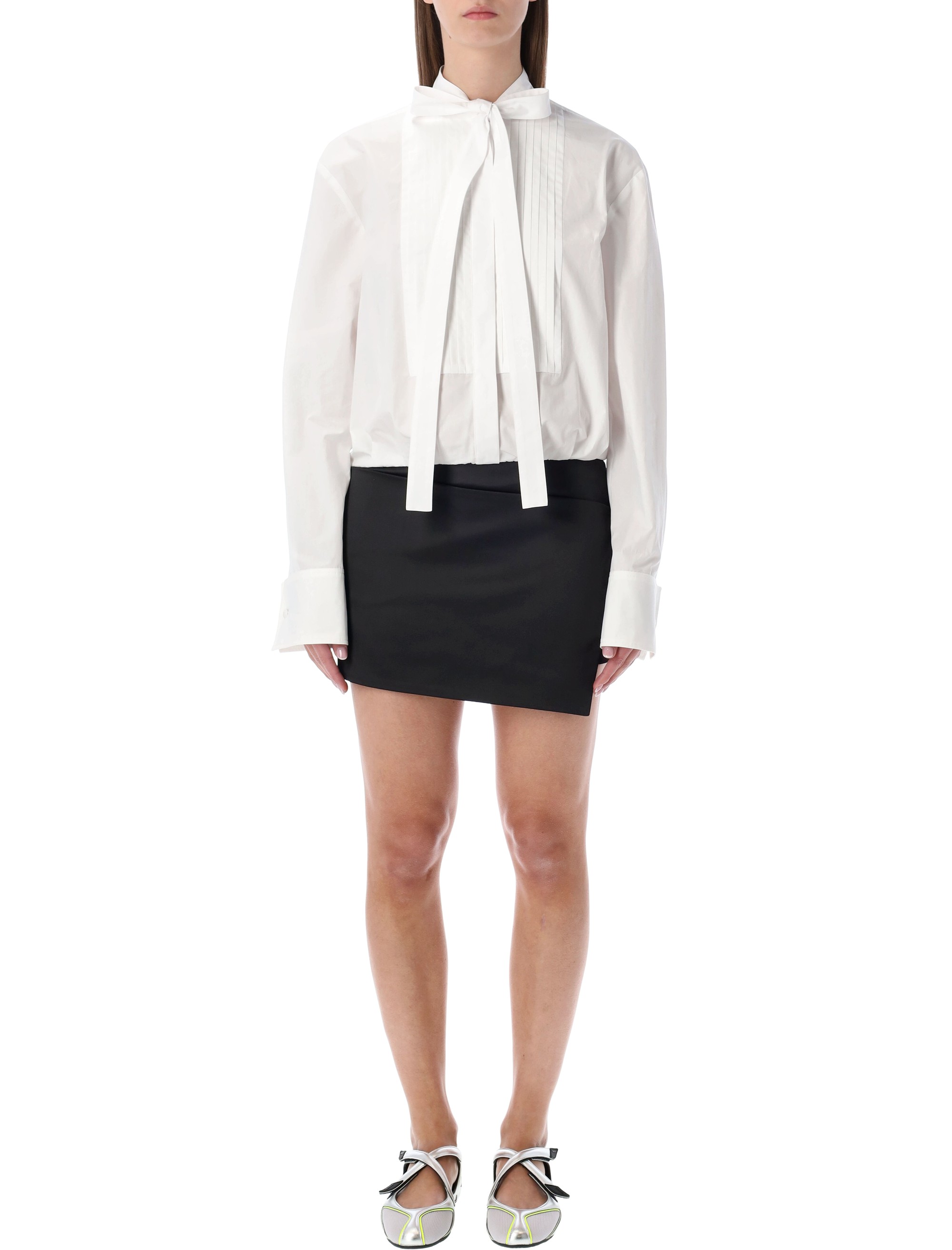 The Attico Dresses White WCA00461MIX067AA020 (THE ATTICO / ワンピース・ドレス・オールインワン ) | THE ATTICO (ジ・アティコ)