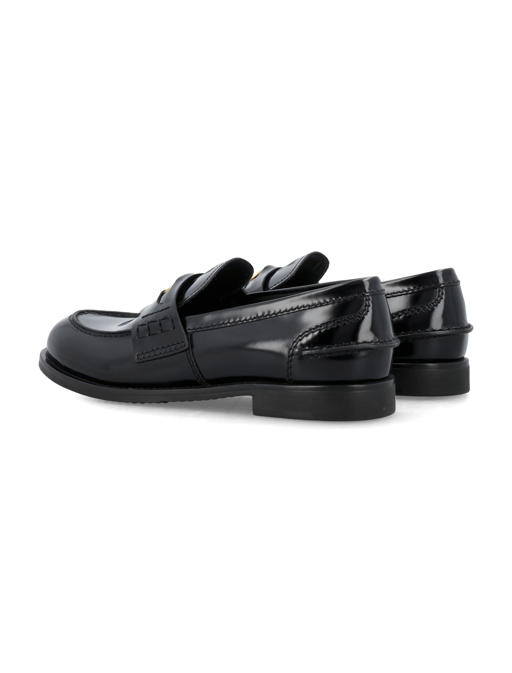 Miu Miu Flat shoes Black 5D773DULXF0002 (MIU MIU / ローファー ) | MIU MIU (ミュウミュウ)(3)
