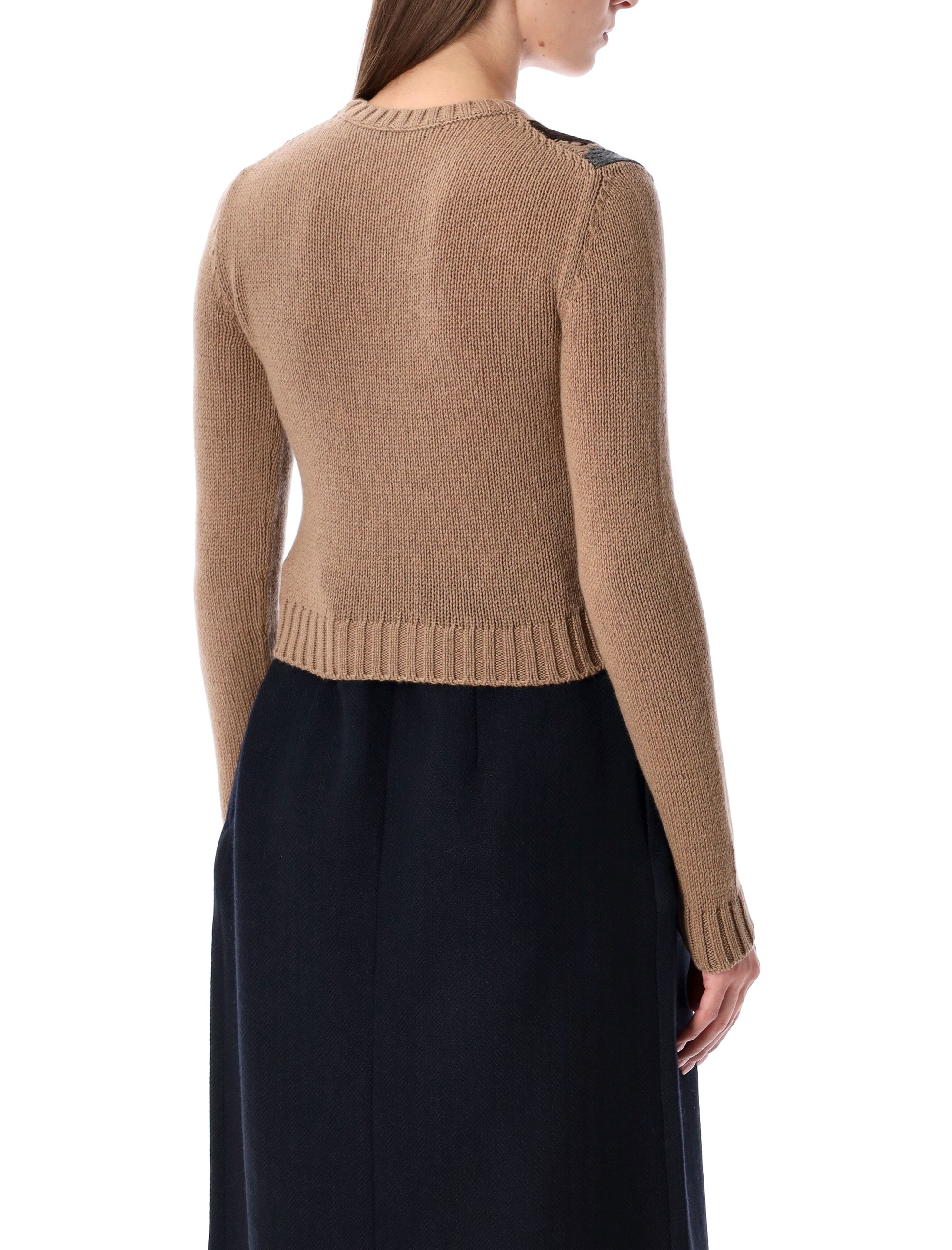 Prada Sweaters Brown P24S2V172DF0040 (Prada / ニット・セーター・カーディガン ) | Prada (プラダ)(1)