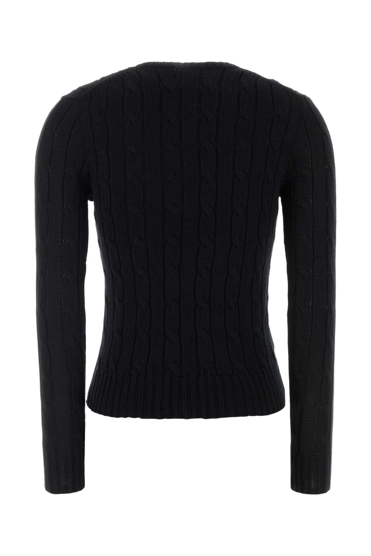Black cotton sweater 211971869006 (Polo Ralph Lauren / ニット・セーター・カーディガン ) | Polo Ralph Lauren (ポロ ラルフ ローレン)(1)