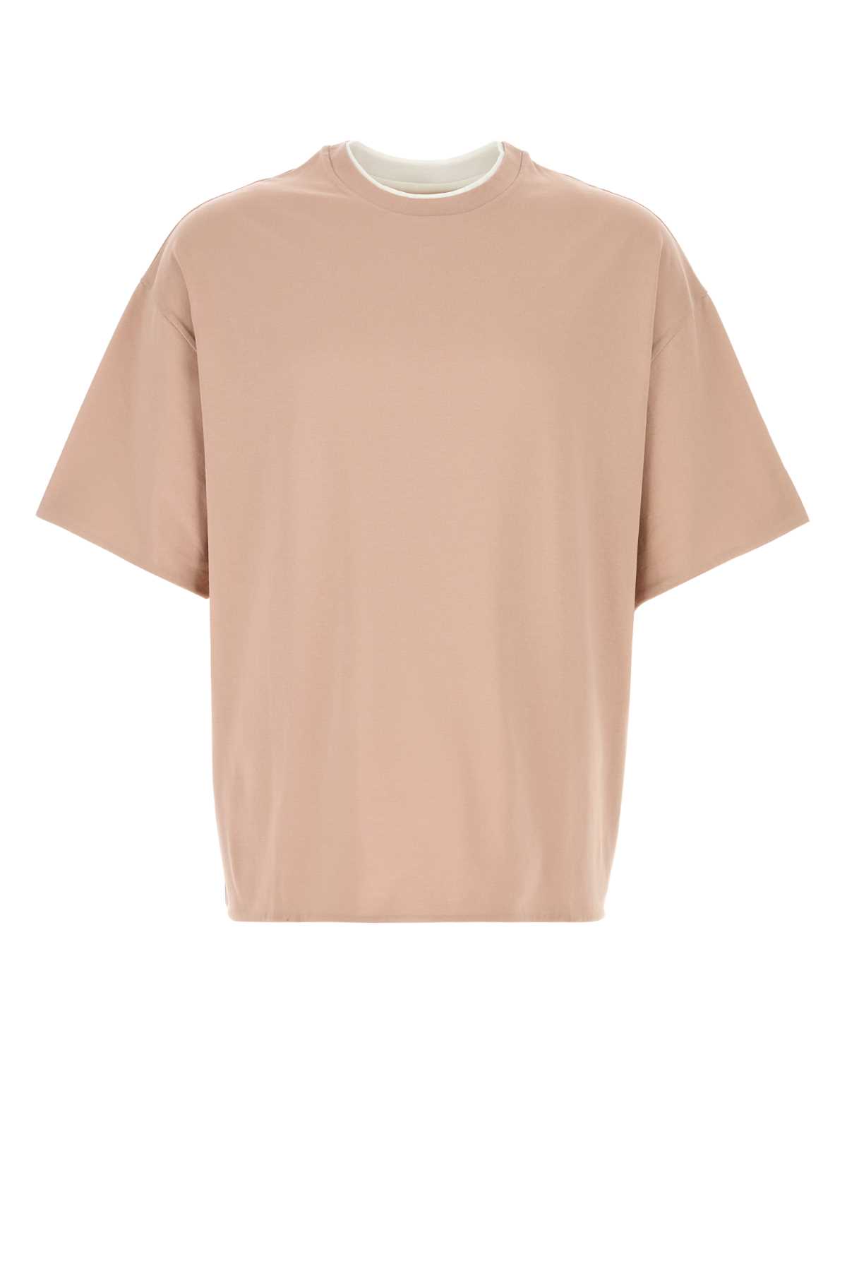 Pink cotton t-shirt J22GC0223J20325688 (Jil Sander / Tシャツ・カットソー ) | Jil Sander (ジルサンダー)