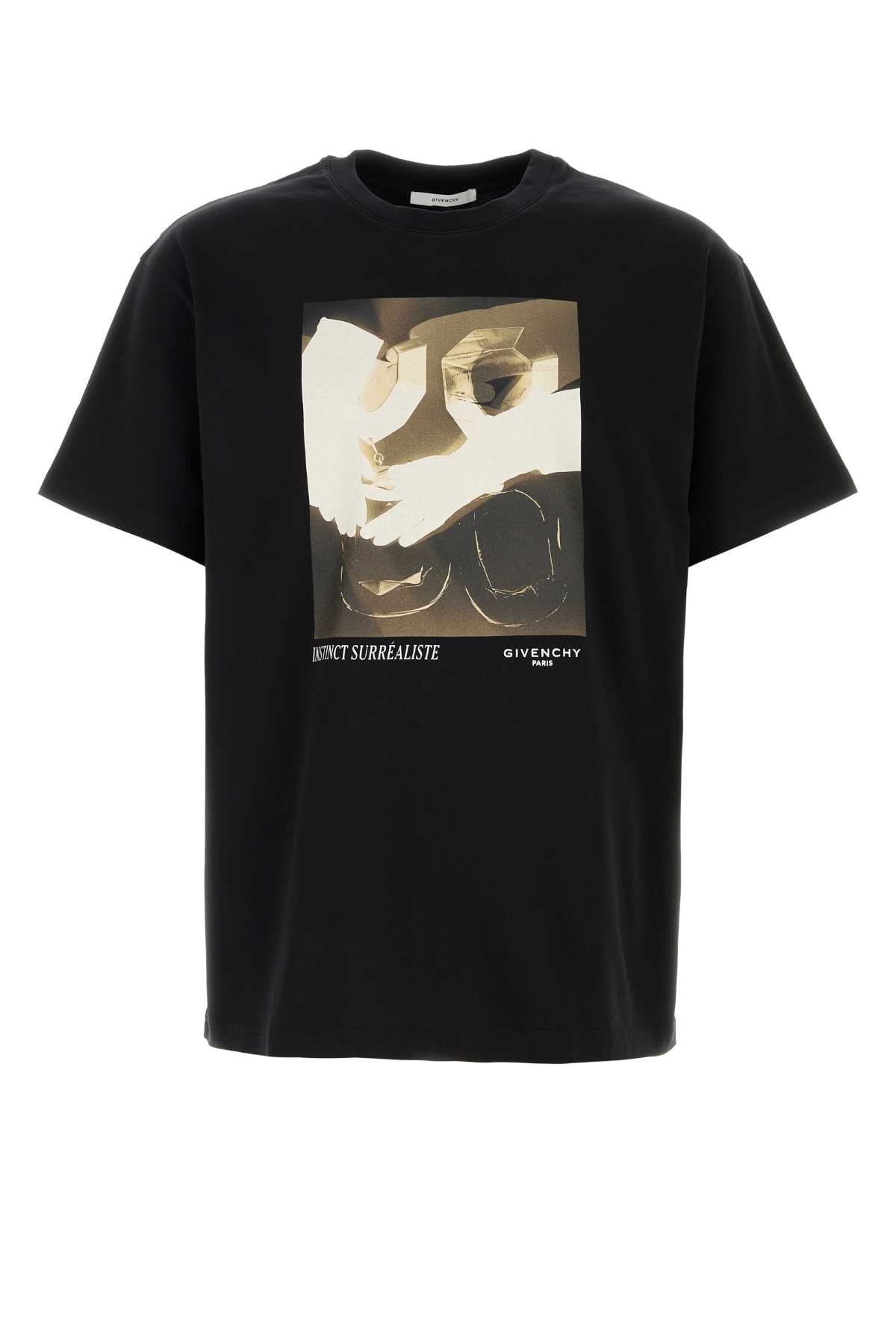 Black cotton t-shirt BM71NK3YSQ001 (GIVENCHY / Tシャツ・カットソー ) | GIVENCHY (ジバンシィ)