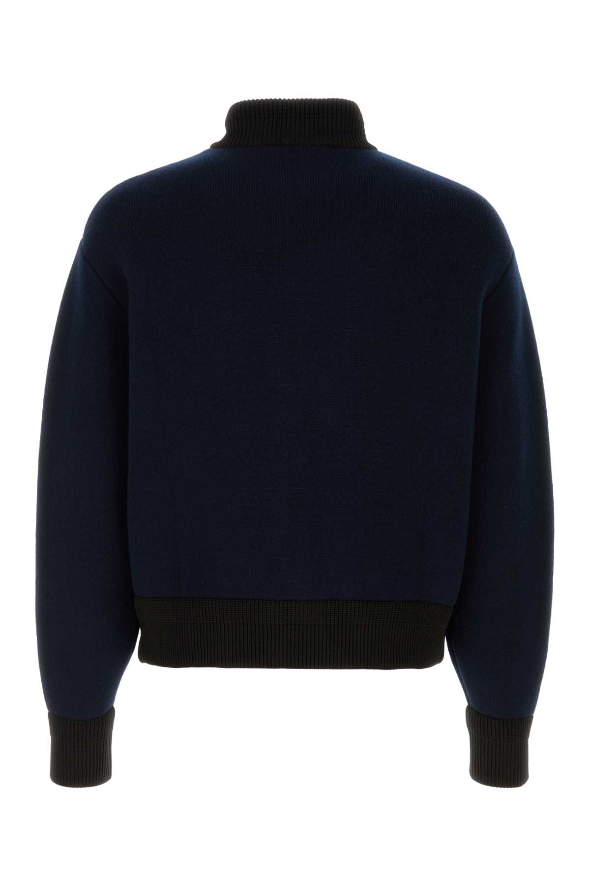Dark blue wool blend cardigan J61HP0005J14824412 (Jil Sander / カジュアルジャケット ) | Jil Sander (ジルサンダー)(1)