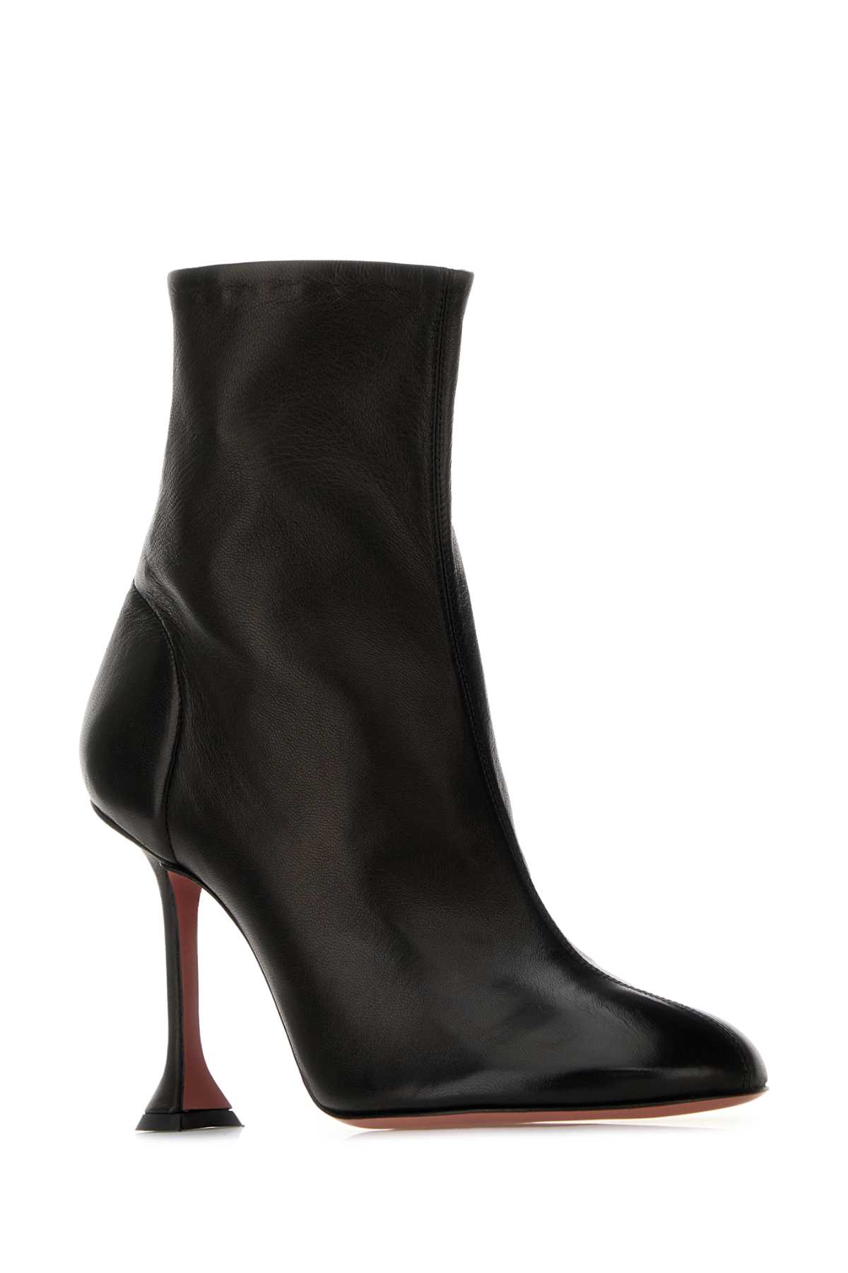 Black nappa leather Iris ankle boots IRISBOOTIE95BLACK95CLHE (AMINA MUADDI / ブーツ ) | AMINA MUADDI (アミナ モアディ)(1)