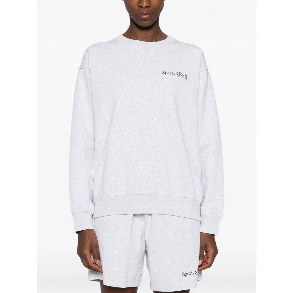 Sweater Sporty & Rich ST07162175GYHEGRA (Sporty & Rich / スウェット・フーディー ) | Sporty & Rich (スポーティアンドリッチ)(4)