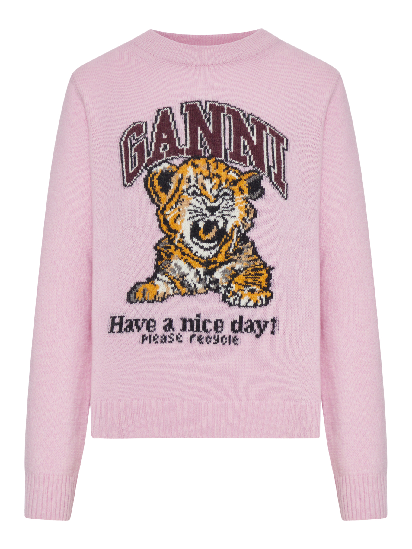 GRAPHIC WOOL SWEATER A1070047868 (GANNI / ニット・セーター・カーディガン ) | GANNI (ガニー)