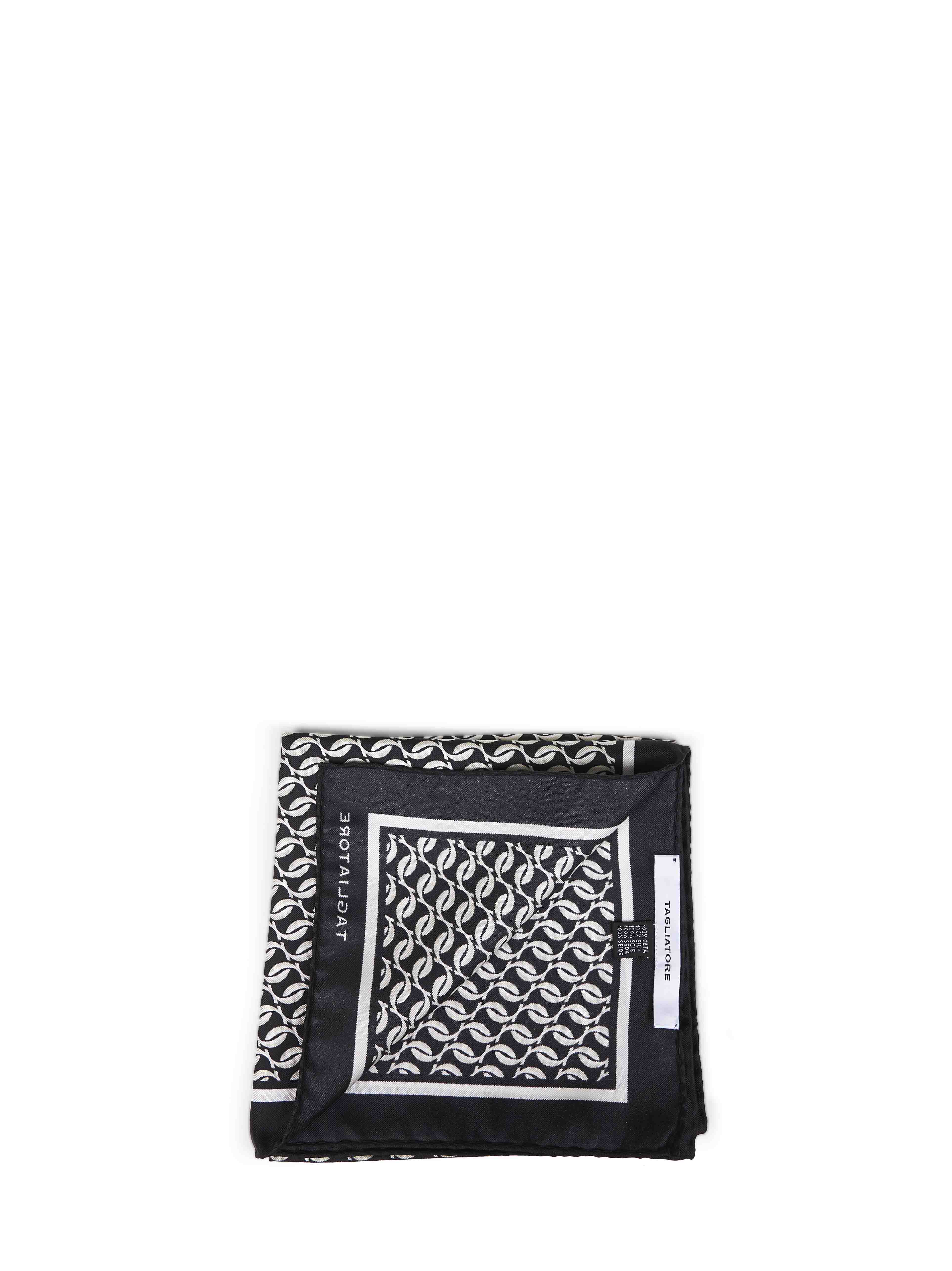 Tagliatore Scarfs Black FOULARD65AINTI2502BLACK (TAGLIATORE / スカーフ・マフラー ) | TAGLIATORE (タリアトーレ)(1)