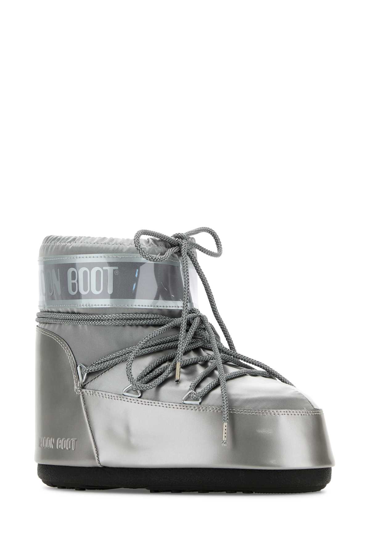 Silver satin Icon Low ankle boots 1409350H001 (MOON BOOT / ブーツ ) | MOON BOOT (ムーンブーツ)(1)
