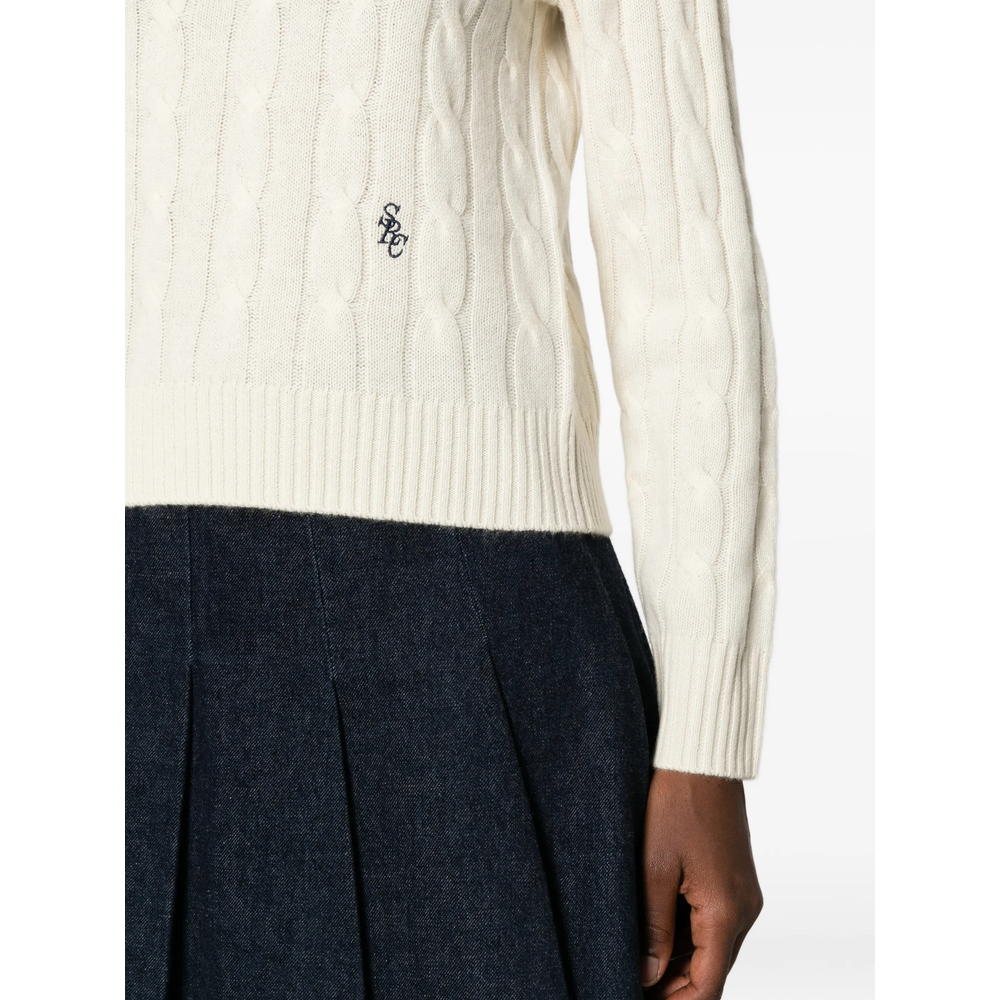 Sweater Sporty & Rich WS06665302WHECRU (Sporty & Rich / ニット・セーター・カーディガン ) | Sporty & Rich (スポーティアンドリッチ)(2)