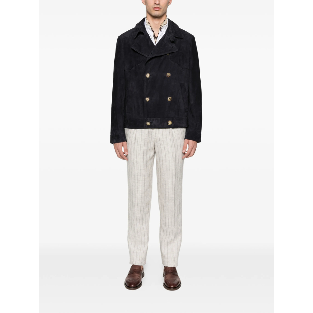 Leather Outerwear Brunello Cucinelli MPCLF2069CTW26 (Brunello Cucinelli / レザー&ファージャケット・コート ) | Brunello Cucinelli (ブルネロ・クチネリ)(1)