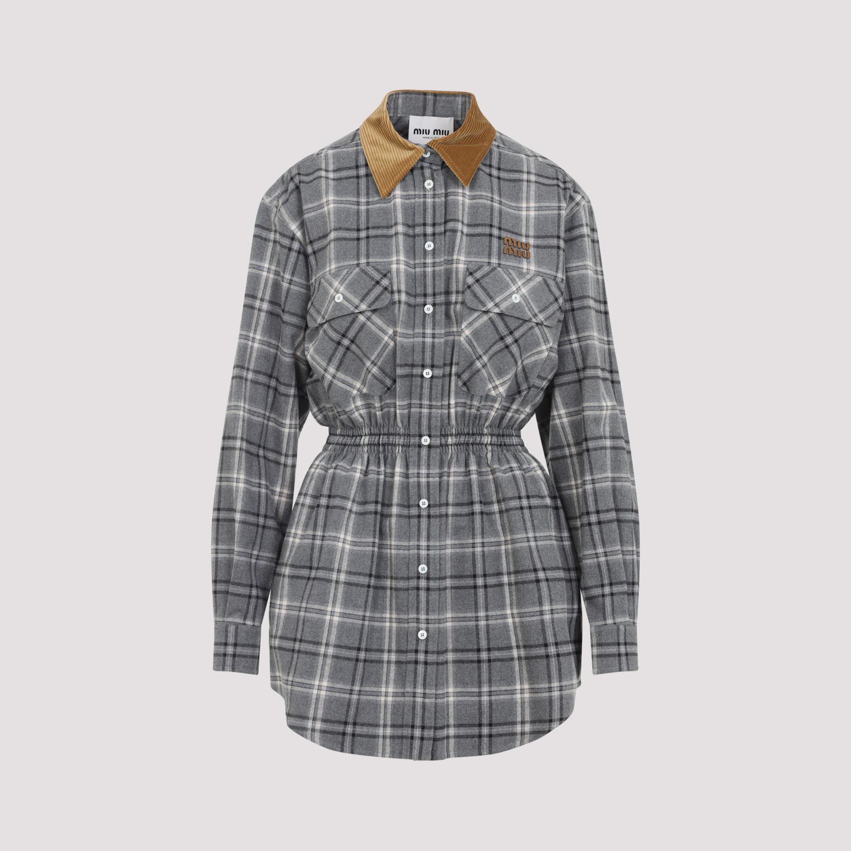 MF6159SOOO1807F0480 (MIU MIU / ワンピース・ドレス・オールインワン ) | MIU MIU (ミュウミュウ)(1)