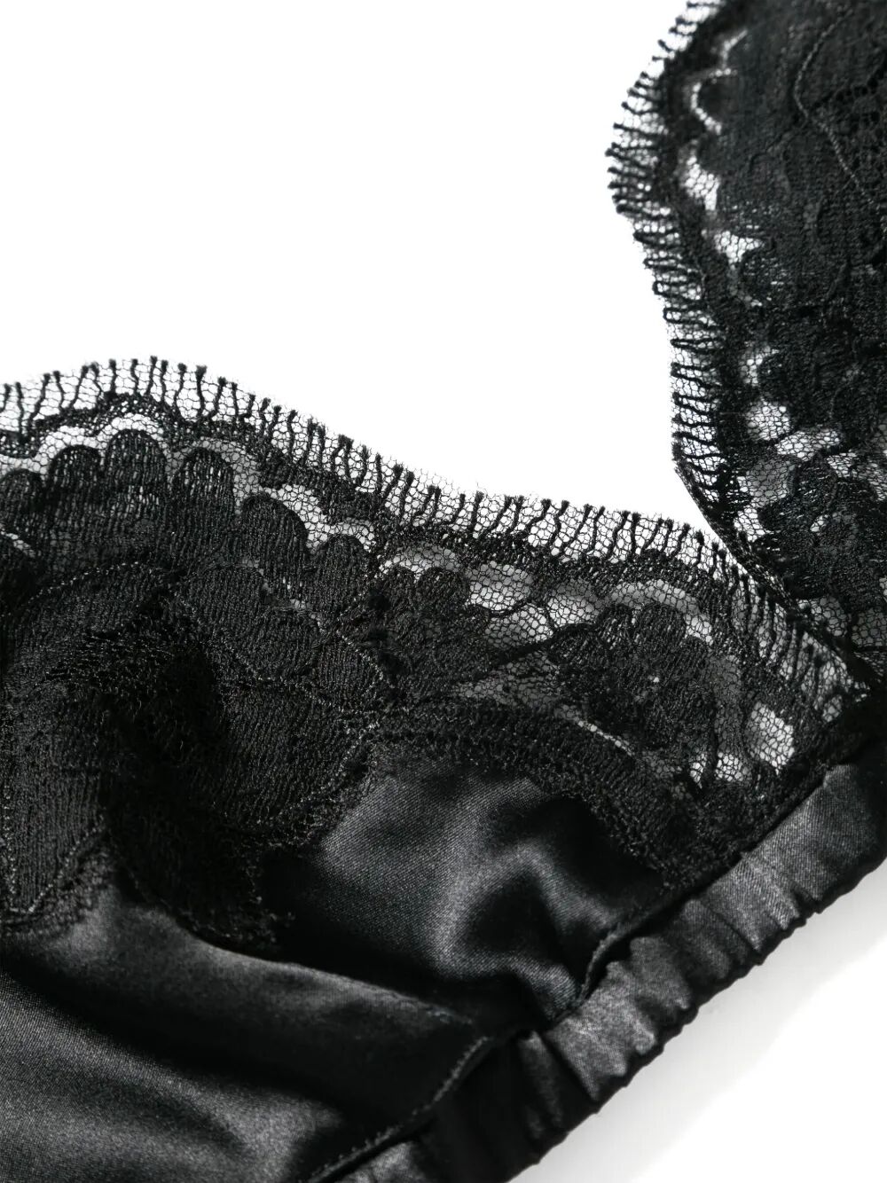 SOFT-CUP SATIN BRA WITH LACE DETAILING O1A01TONO13N0000 (Dolce & Gabbana / アンダーウェア ) | Dolce & Gabbana (ドルチェガッバーナ)(1)