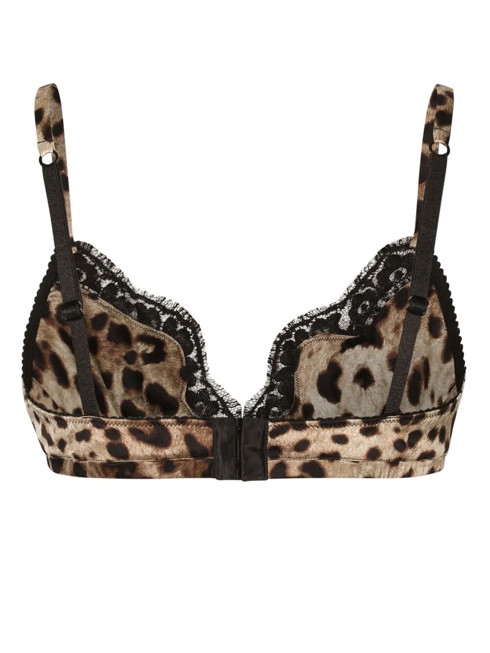 LEOPARD-PRINT SOFT-CUP SATIN BRA WITH LACE DETAILING O1A01TONO21HY13M (Dolce & Gabbana / アンダーウェア ) | Dolce & Gabbana (ドルチェガッバーナ)(2)