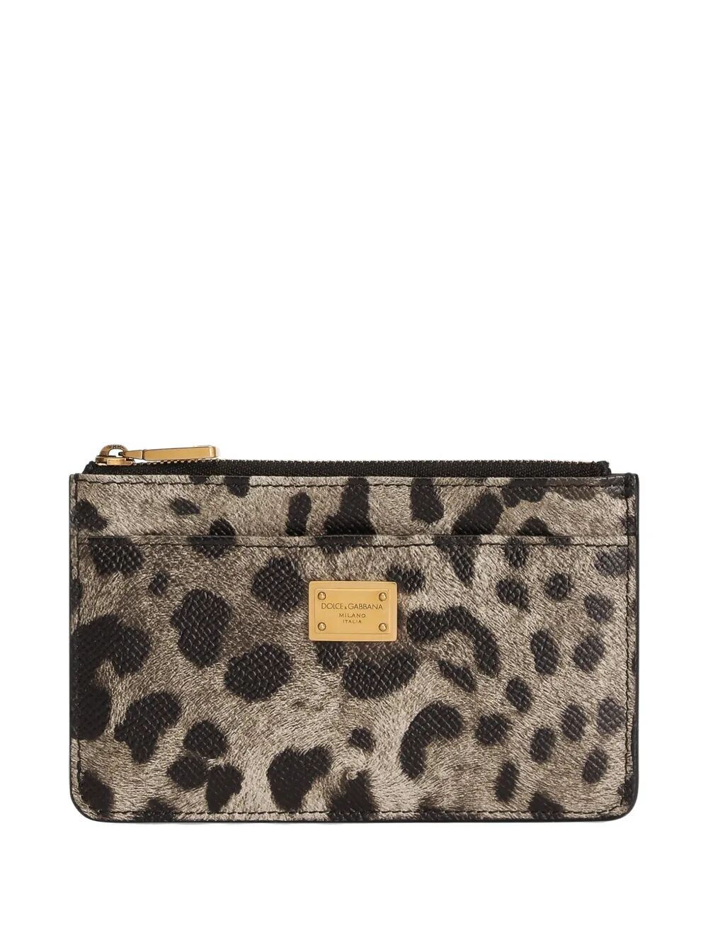 LEOPARD-PRINT DAUPHINE LEATHER CARD HOLDER BI1261AX566HY13M (Dolce & Gabbana / 財布・カードケース ) | Dolce & Gabbana (ドルチェガッバーナ)