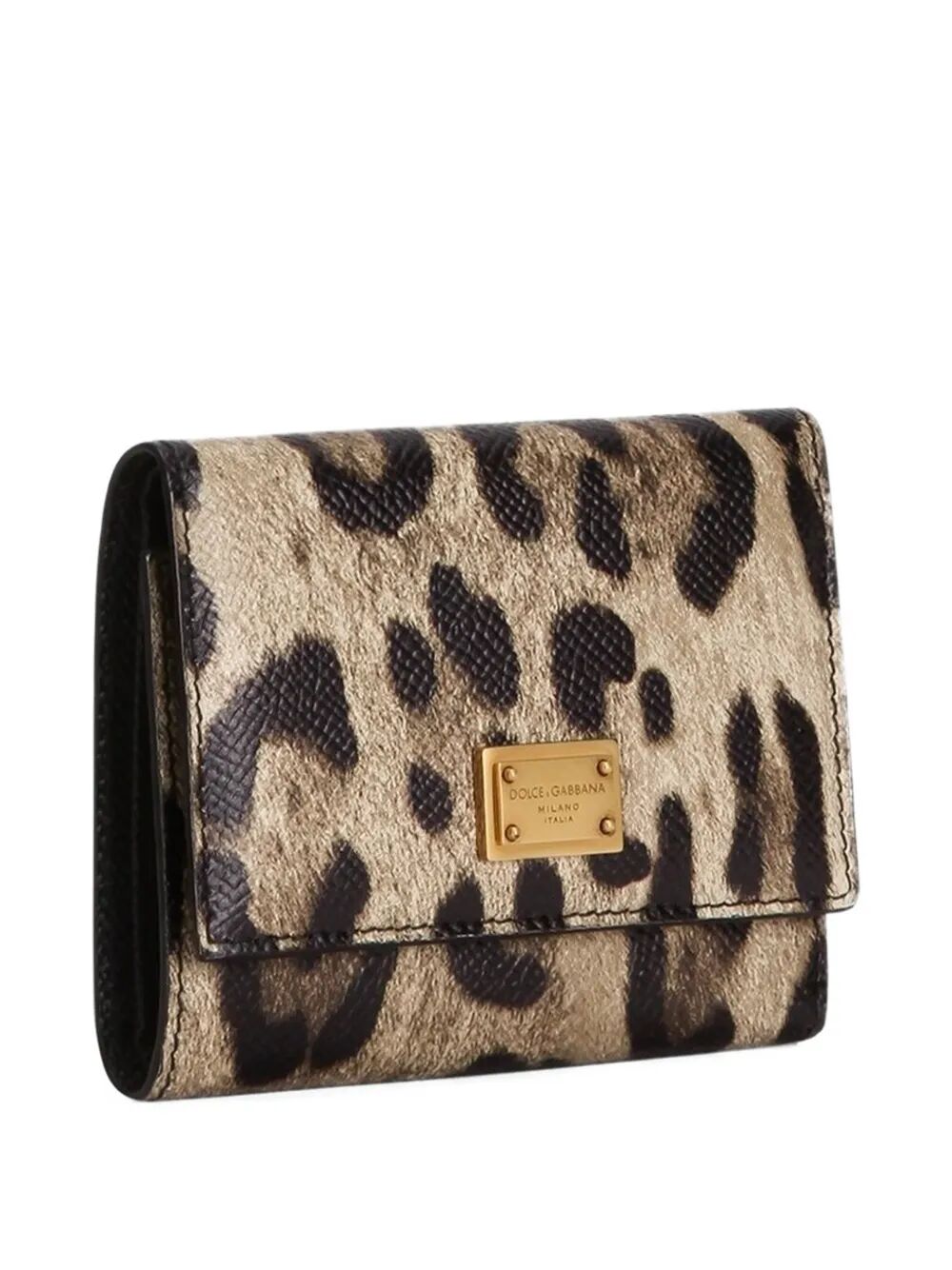 LEOPARD-PRINT TRI-FOLD WALLET IN DAUPHINE LEATHER BI0770AX566HY13M (Dolce & Gabbana / 財布・カードケース ) | Dolce & Gabbana (ドルチェガッバーナ)(2)
