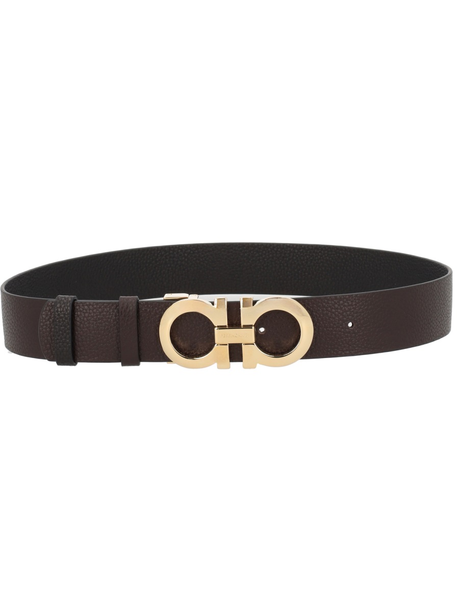 REVERSIBLE "HOOKS" BELT 78624823A564745 (FERRAGAMO / ベルト・サスペンダー ) | FERRAGAMO (フェラガモ)