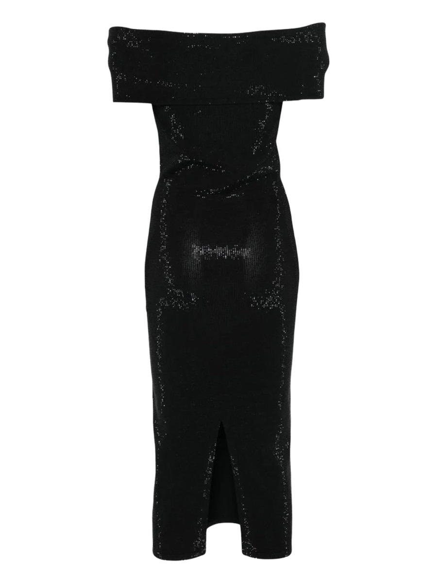 KNITTED MIDI DRESS MF5836B5ZV001BLACK (MICHAEL MICHAEL KORS / ワンピース・ドレス・オールインワン ) | MICHAEL MICHAEL KORS (マイケル・マイケル・コース)(2)