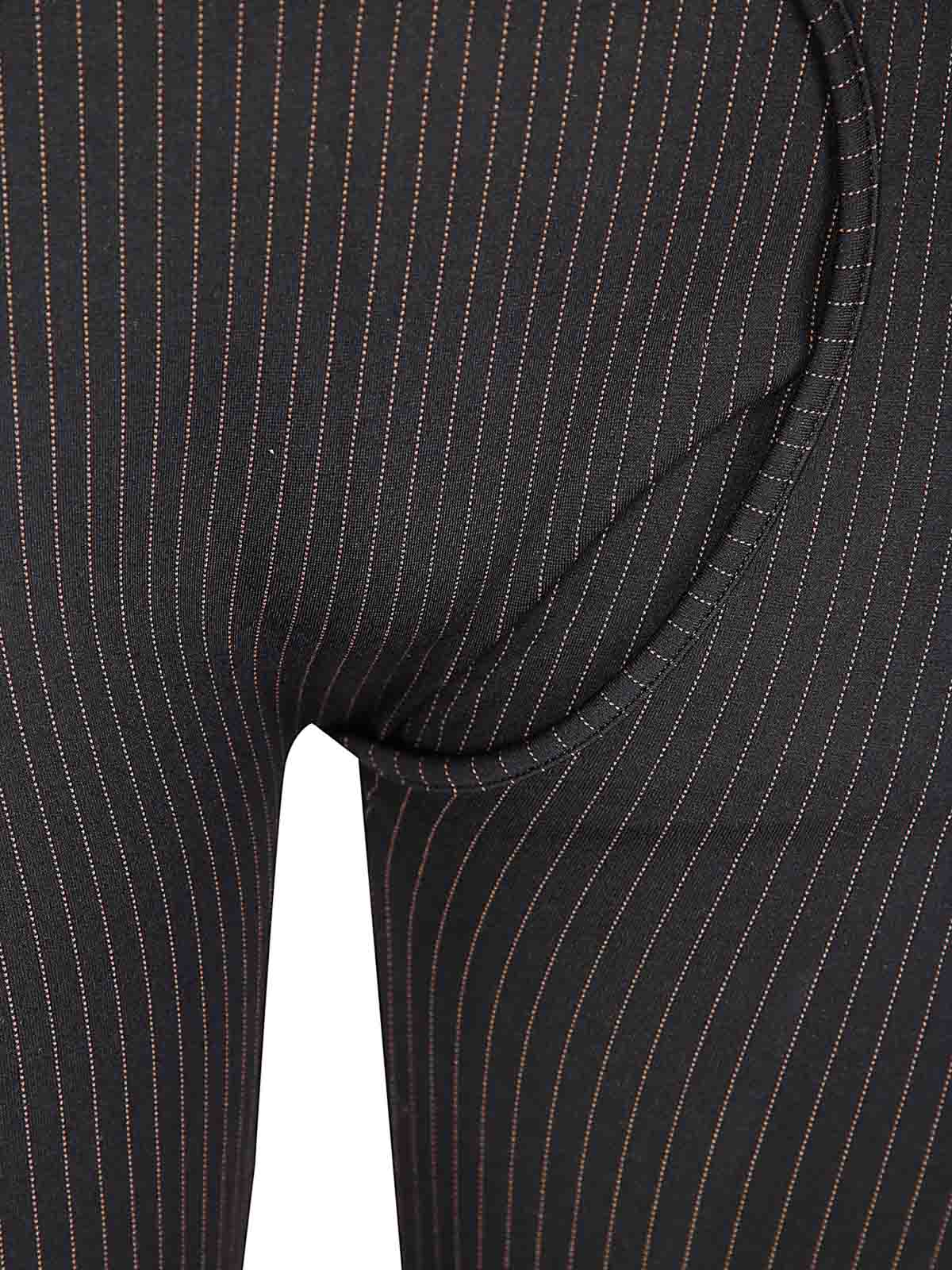 Black striped leggings 10280060303BLK (OTTOLINGER / アクティブウェア ) | OTTOLINGER (オットリンガー)(2)