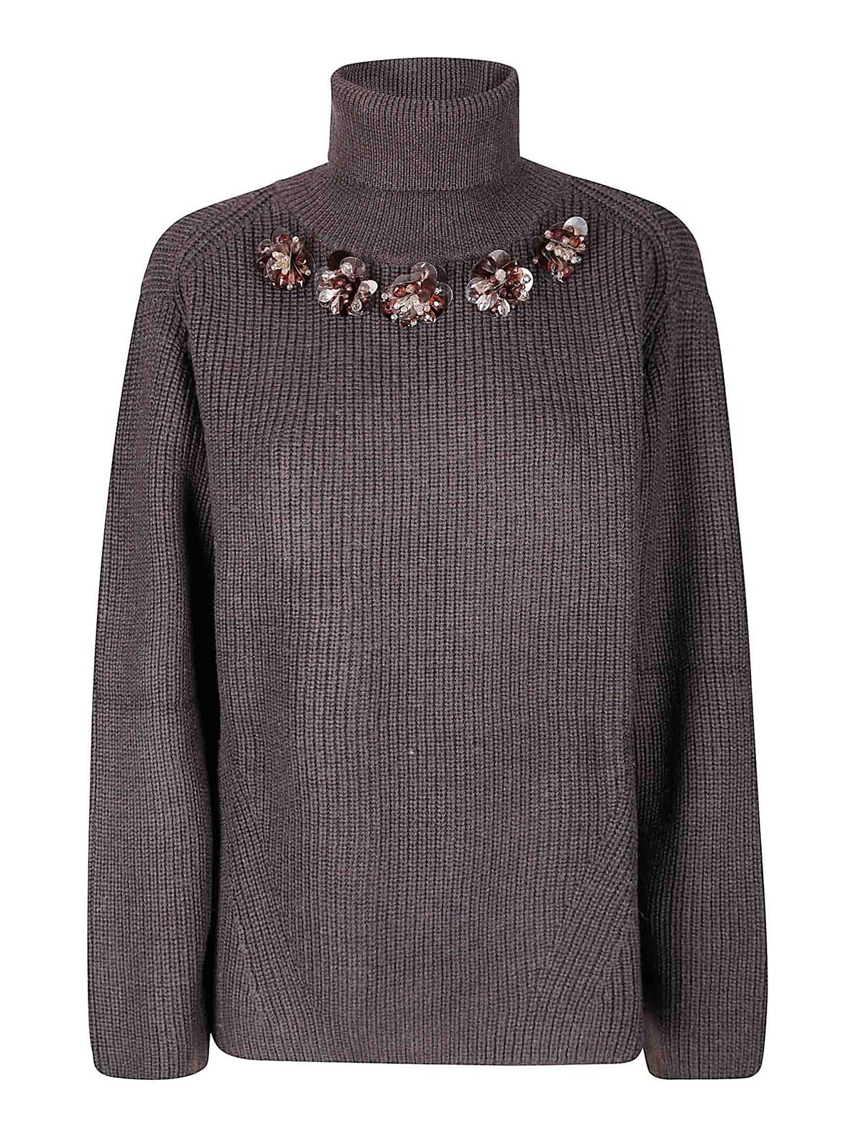 Sweater D512950RLADYBLUM086 (P.A.R.O.S.H. / ニット・セーター・カーディガン ) | P.A.R.O.S.H. (パロッシュ)