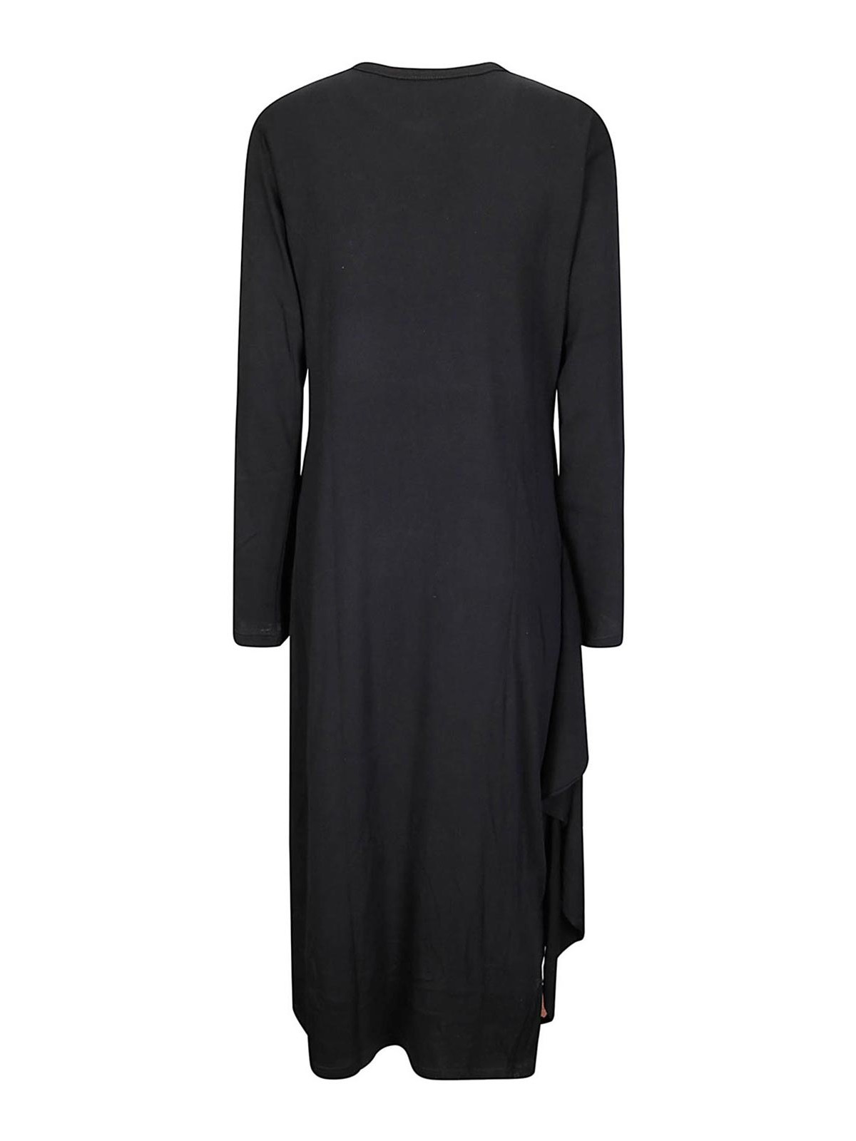 Draped Dress FLT060711 (Yohji Yamamoto / ワンピース・ドレス・オールインワン ) | Yohji Yamamoto (ヨウジヤマモト)(1)