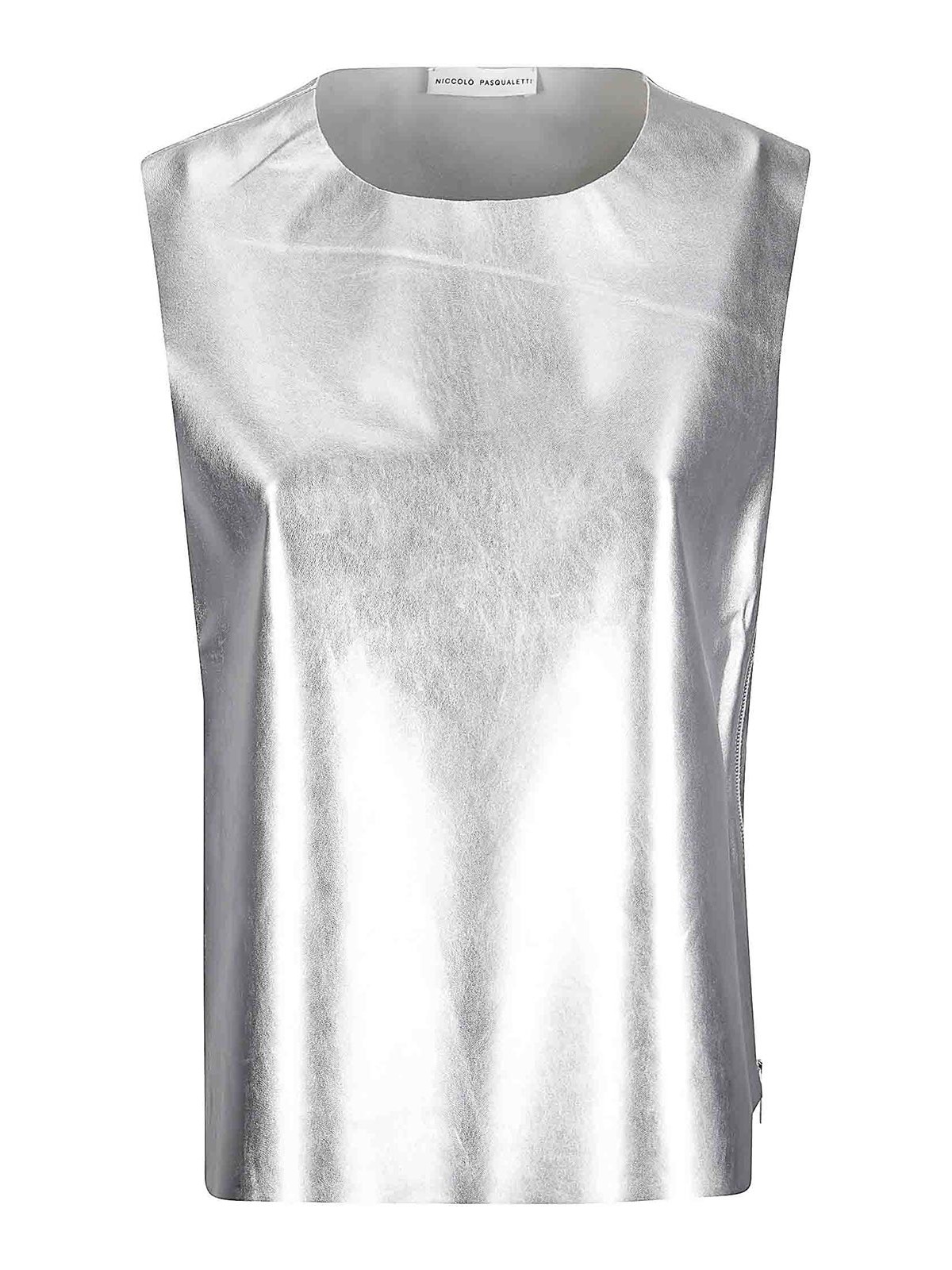 Canotta Tank NP08T001SILVER (NICCOLÒ PASQUALETTI / タンクトップ・キャミソール ) | NICCOLÒ PASQUALETTI (ニコロ パスクアレッティ)