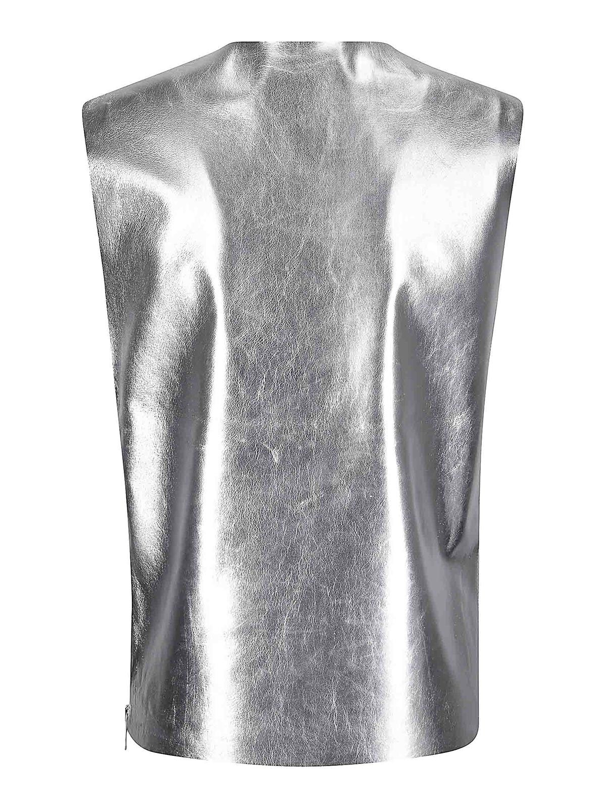 Canotta Tank NP08T001SILVER (NICCOLÒ PASQUALETTI / タンクトップ・キャミソール ) | NICCOLÒ PASQUALETTI (ニコロ パスクアレッティ)(1)