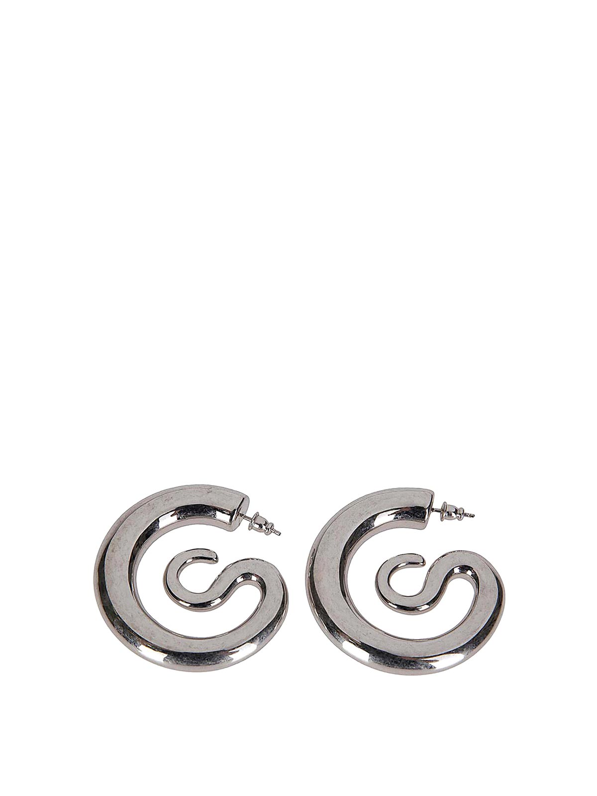 Silver brass earrings CAOEA023PSILVER (PANCONESI / ピアス・イヤリング ) | PANCONESI (パンコネージ)(1)