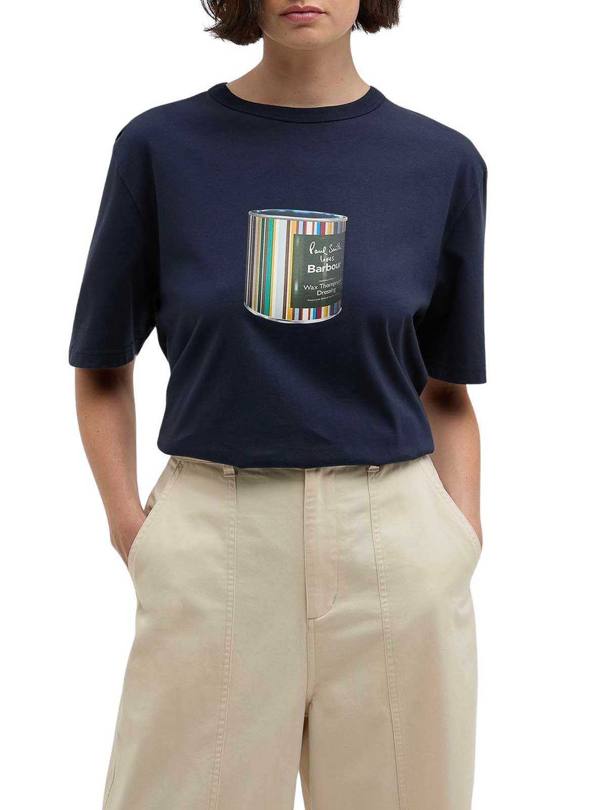 Ba X Paul Smith Wax Can Tshirt MTS1526MTSNY91 (Barbour / Tシャツ・カットソー ) | Barbour (バブアー)(3)