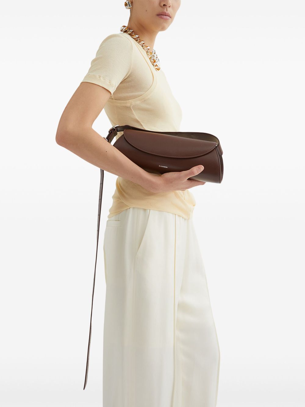Jil Sander Bags.. Brown J07WD0023P5355205 (Jil Sander / ハンドバッグ・ショルダーバッグ ) | Jil Sander (ジルサンダー)(2)