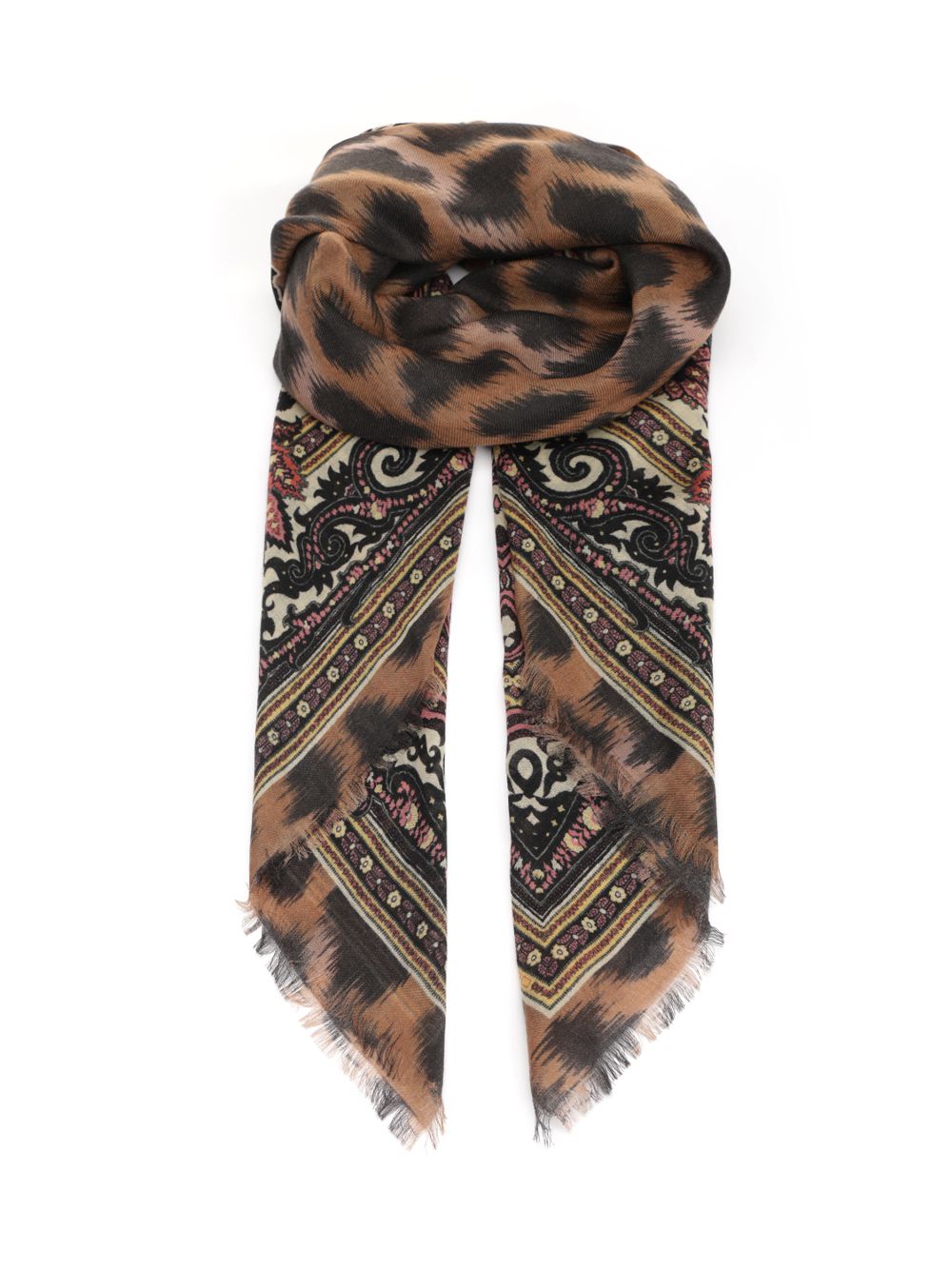 Animal print scarf WAYA0001AKD86X0814 (ETRO / スカーフ・マフラー ) | ETRO (エトロ)
