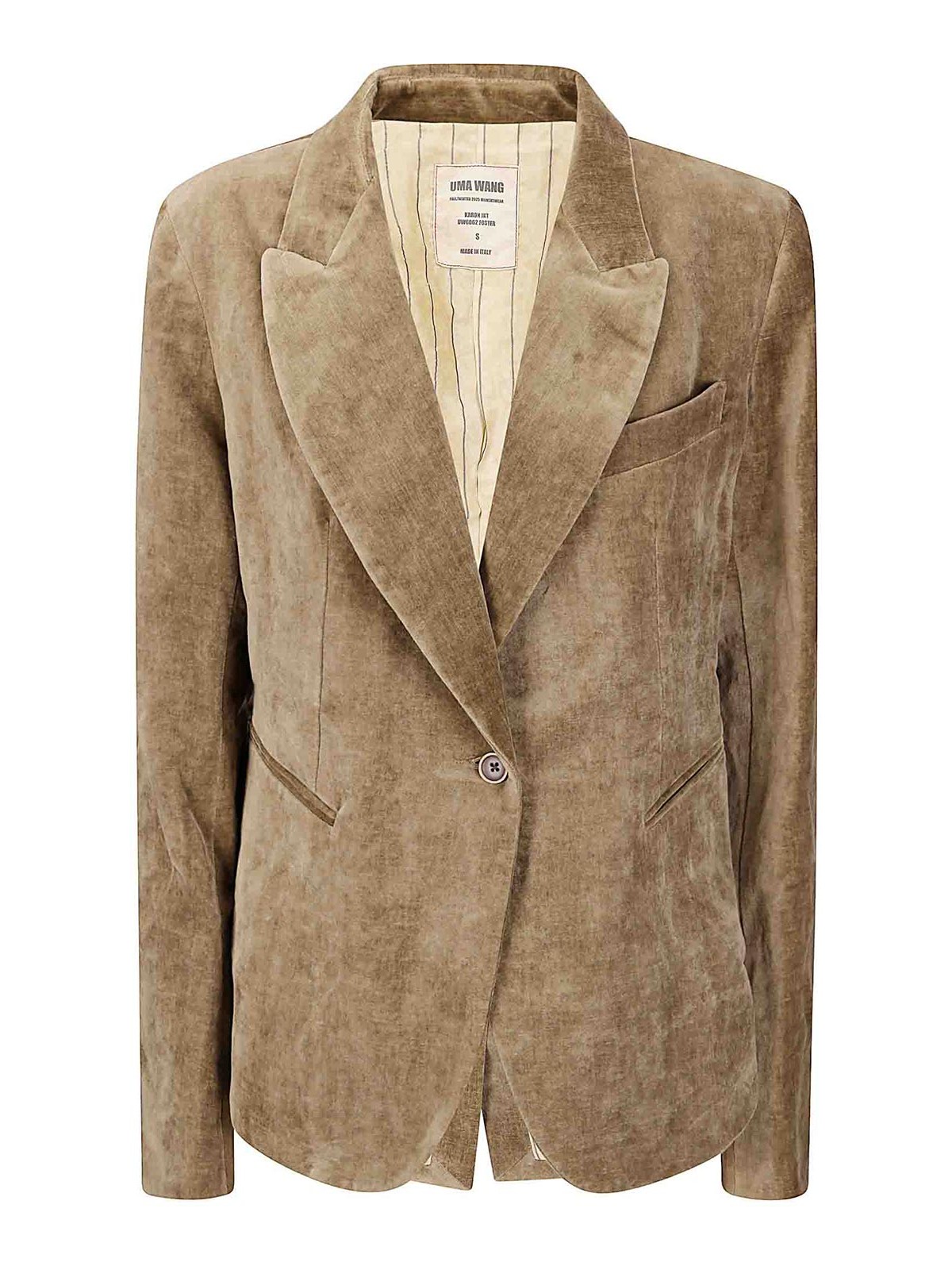 Jacket UW6062UW240 (UMA WANG / ブレザー・ジャケット ) | UMA WANG (ユマ ワン)