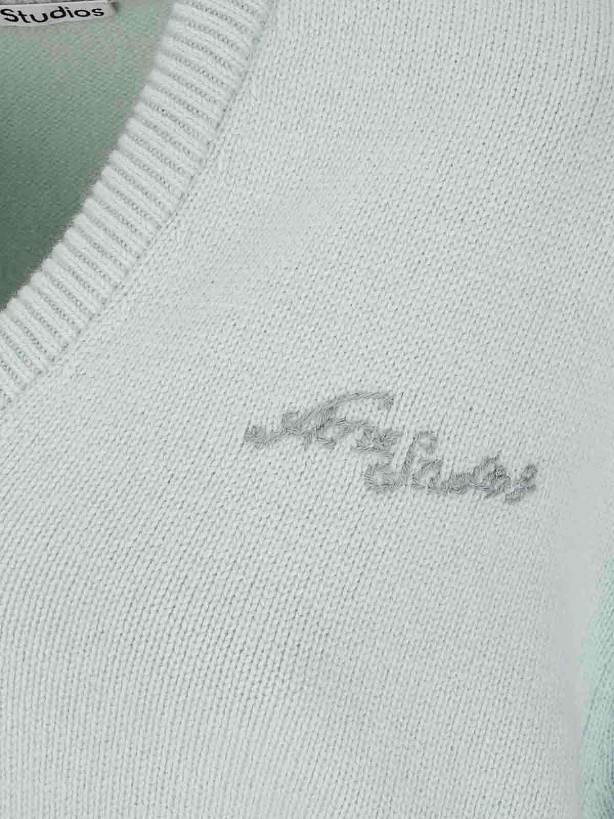 V-Neck Knitted Sweater A60625BI8 (Acne Studios / ニット・セーター・カーディガン ) | Acne Studios (アクネ ストゥディオズ)(2)