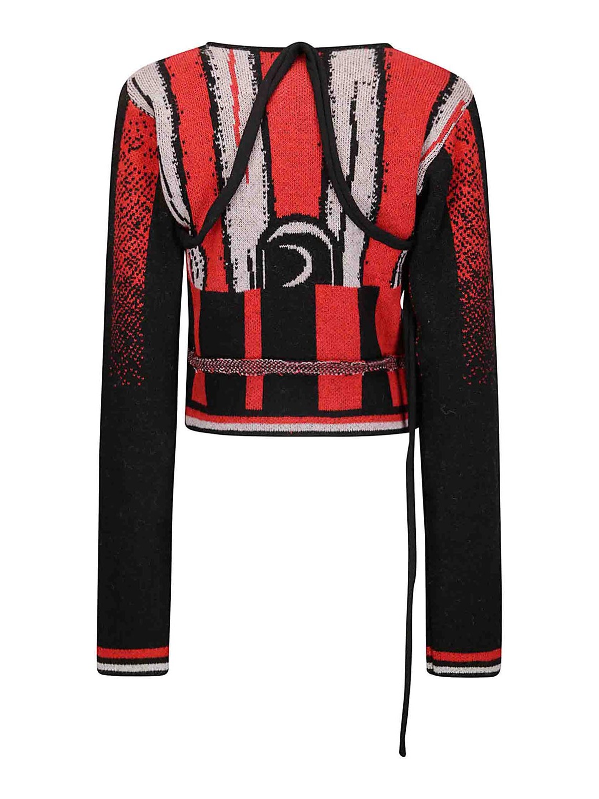 Sporty Knit Cardigan 10760250701BLKRED (OTTOLINGER / ニット・セーター・カーディガン ) | OTTOLINGER (オットリンガー)(1)