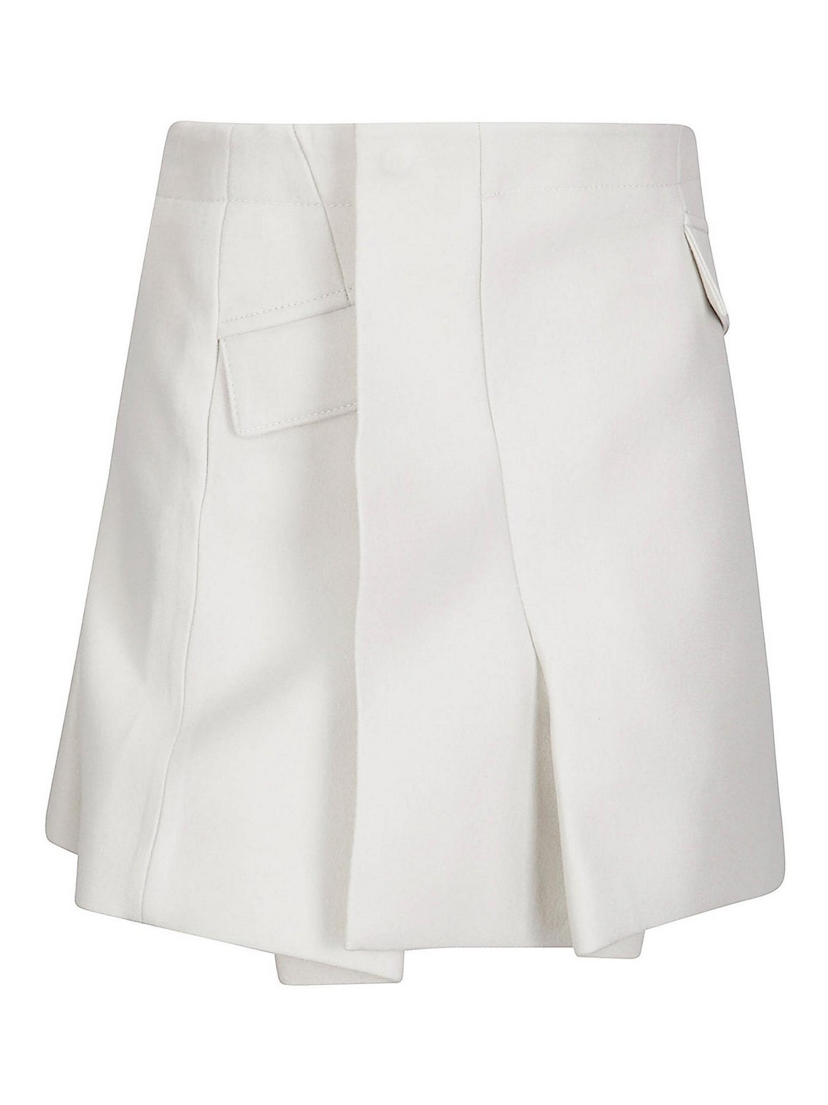 Wool Melton Skirt 2508071051 (sacai / スカート ) | sacai (サカイ)