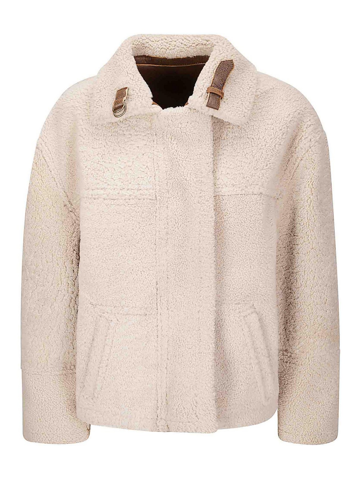 Coat 49078DBEIGE (SALVATORE SANTORO / レザー&ファージャケット・コート ) | SALVATORE SANTORO (サルバトーレ サントロ)(3)