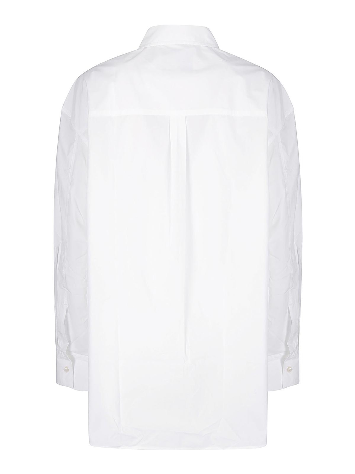 Shirt With Embroidery LETOSNW1591OPTICWHITE (Studio Nicholson / シャツ・ブラウス ) | Studio Nicholson (スタジオニコルソン)(1)