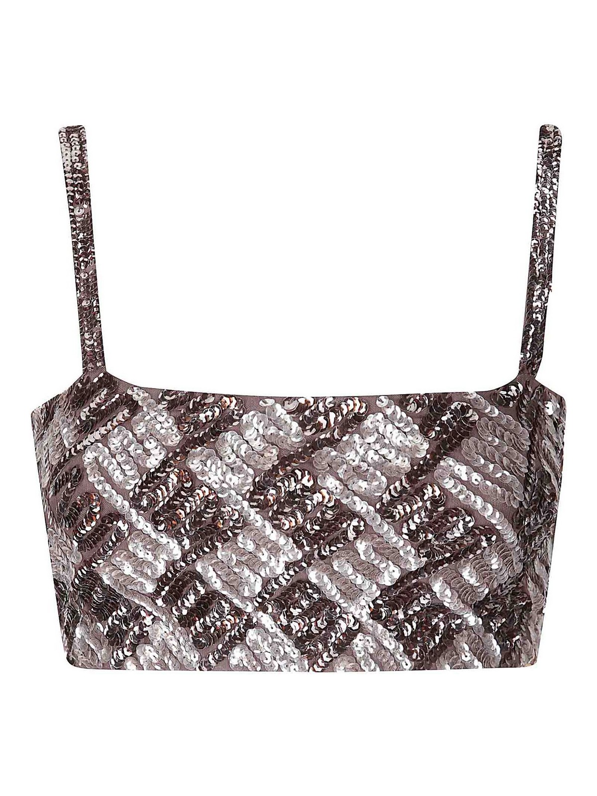 Top D311682GEOMETRIC808 (P.A.R.O.S.H. / タンクトップ・キャミソール ) | P.A.R.O.S.H. (パロッシュ)