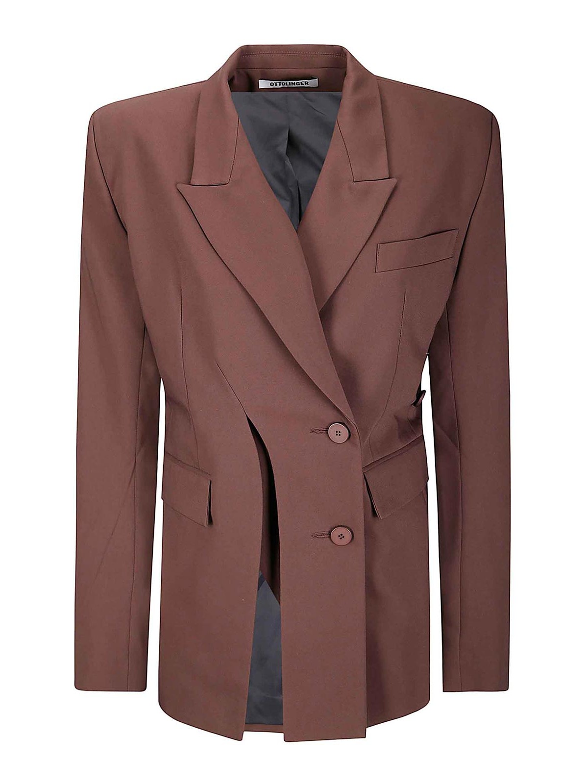 Signature Split Blazer 12360102302BRW (OTTOLINGER / ブレザー・ジャケット ) | OTTOLINGER (オットリンガー)