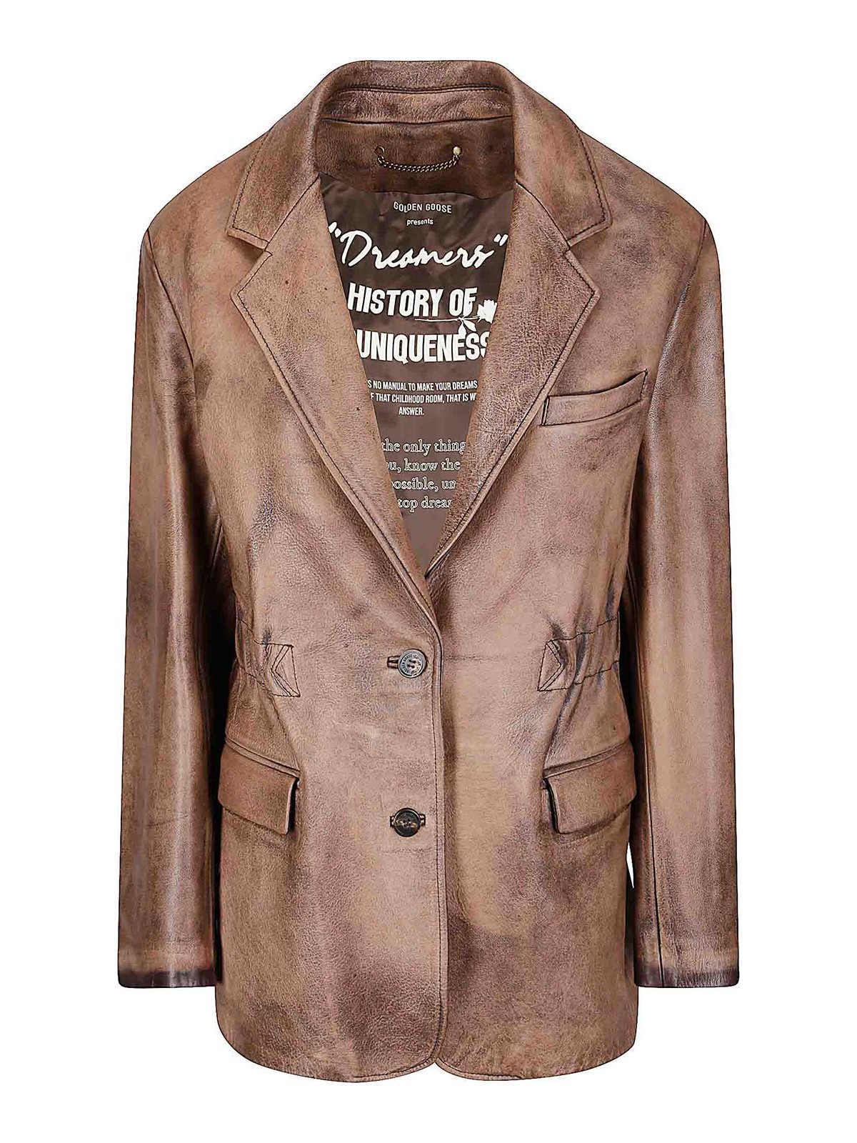 Journey Ws Elasticated Jacket GWP02370P00216611539 (Golden Goose / ブレザー・ジャケット ) | Golden Goose (ゴールデングース)